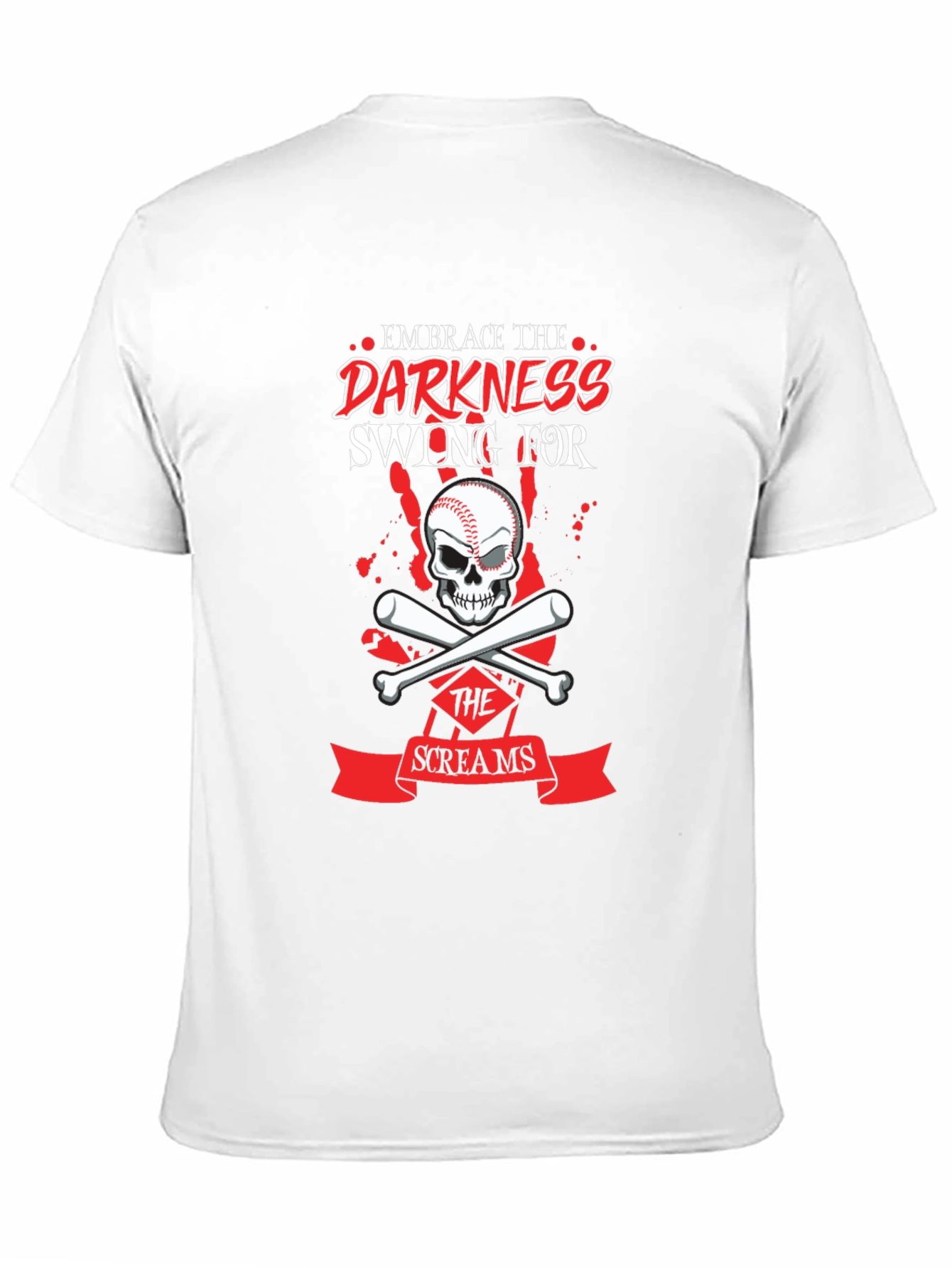 Black Embrace the Darkness Graphic Tee view 11