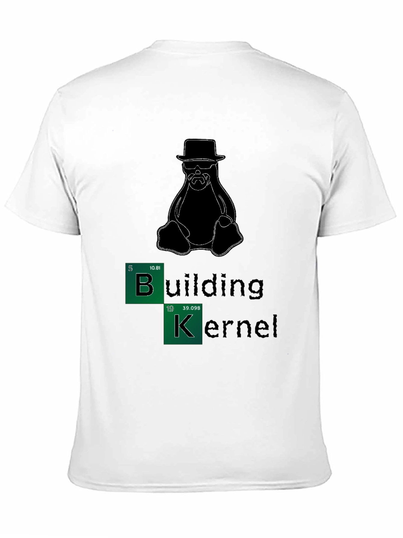 Black Building Kernel Breaking Bad Penguin T-Shirt view 11
