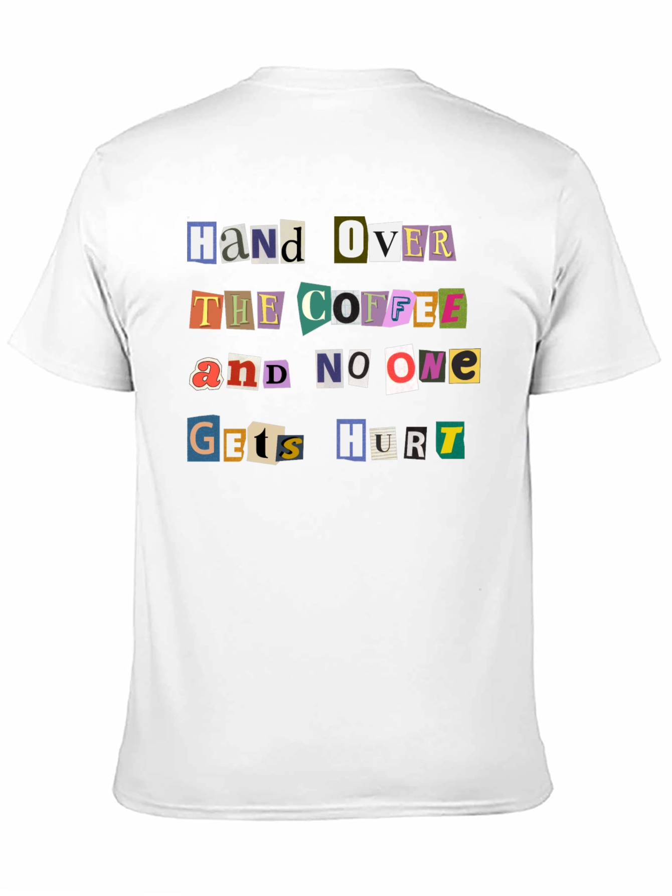 Black Hand Over The Coffee Graphic Tee view 11