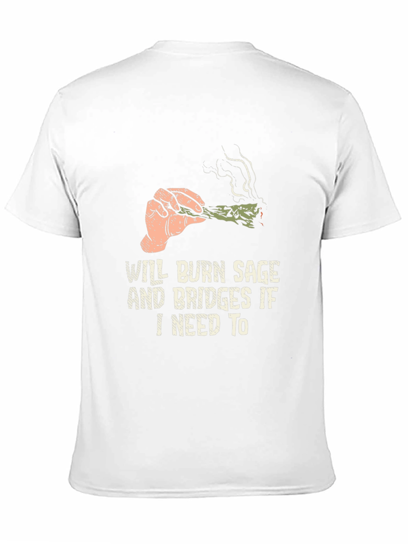 Black Will Burn Sage and Bridges T-Shirt view 11