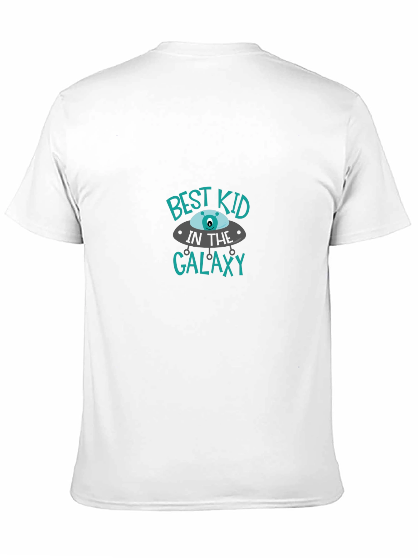 Black Best Kid in the Galaxy T-Shirt - Black view 11