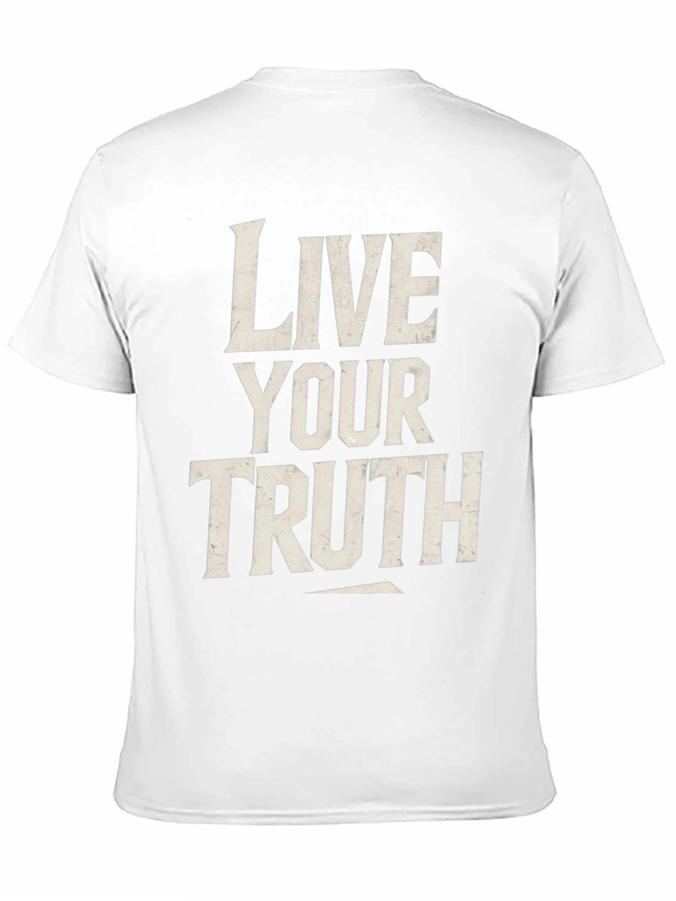 Black Live Your Truth Graphic Tee - Black Unisex T-Shirt view 11