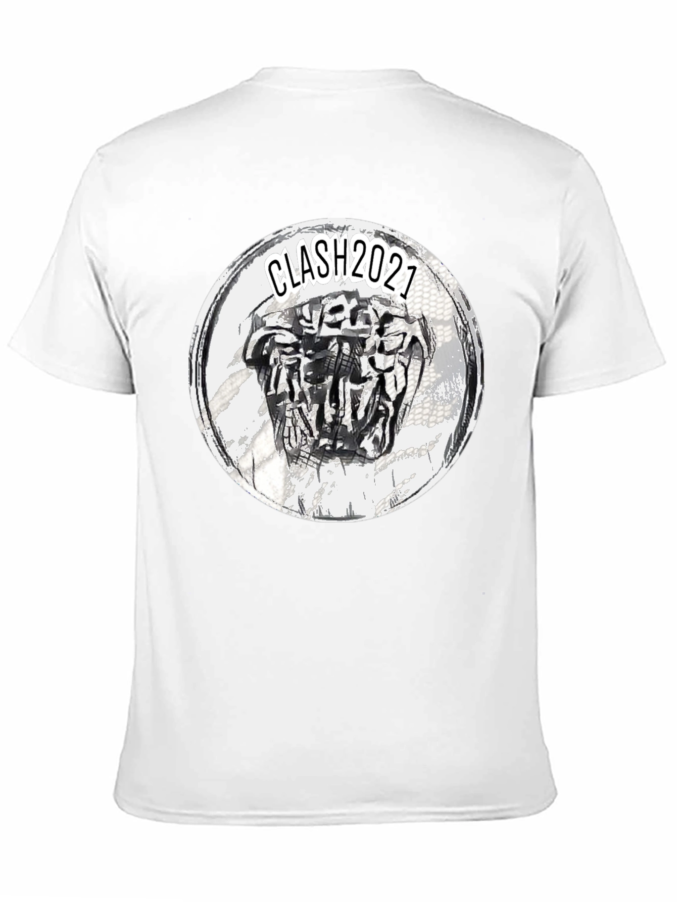 Black Clash 2021 Graphic Print T-Shirt view 11