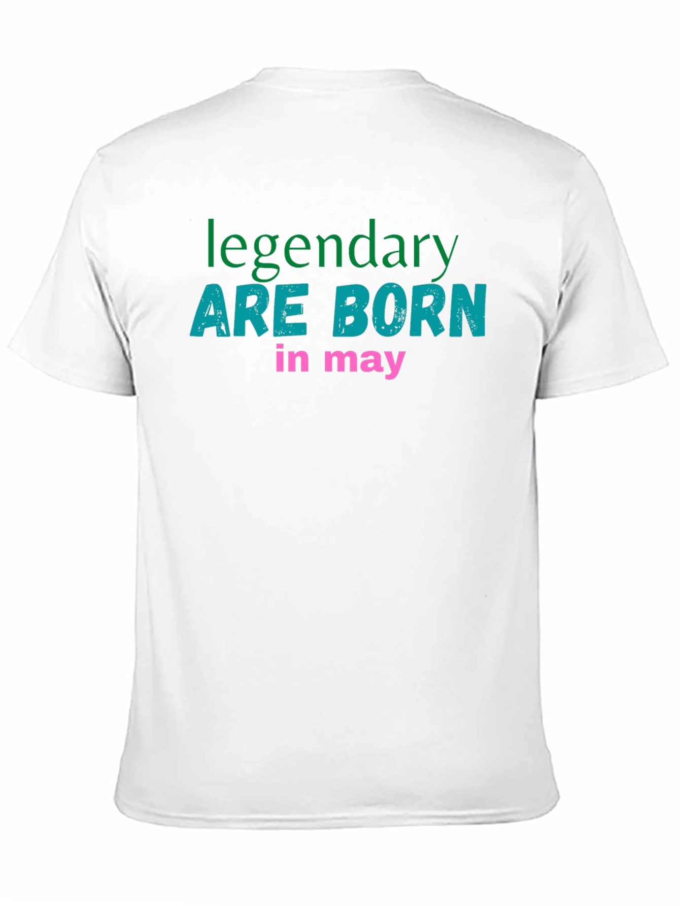Black Legendary Born in May Graphic T-Shirt view 11