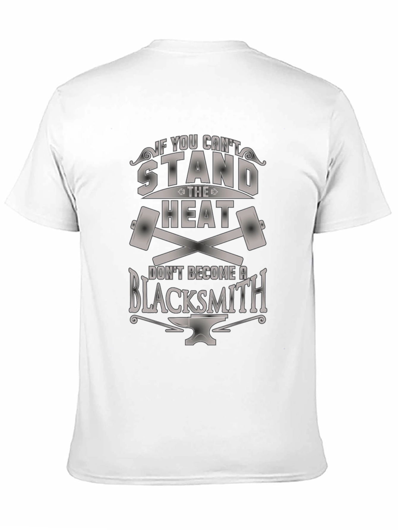 Black Blacksmith T-Shirt - Stand The Heat view 11
