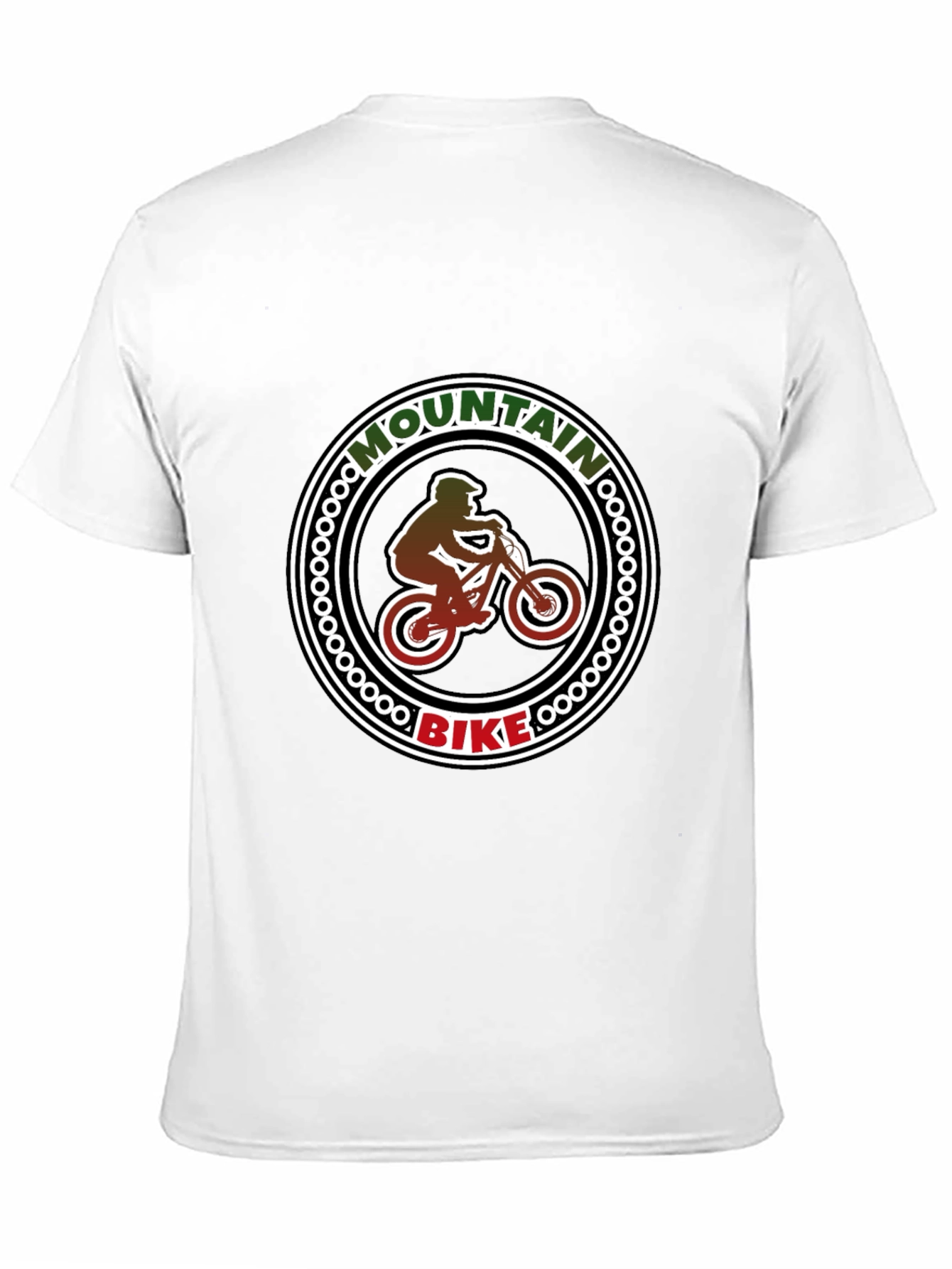 Black Mountain Bike Graphic Tee - Black view 11