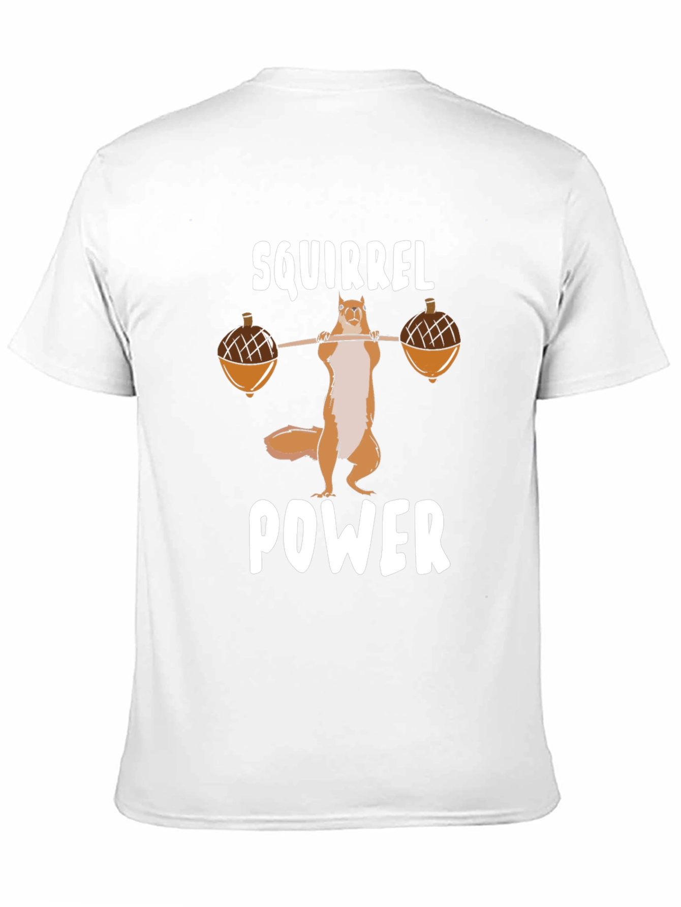 Black Squirrel Power T-Shirt - Funny Gym Workout Tee view 11