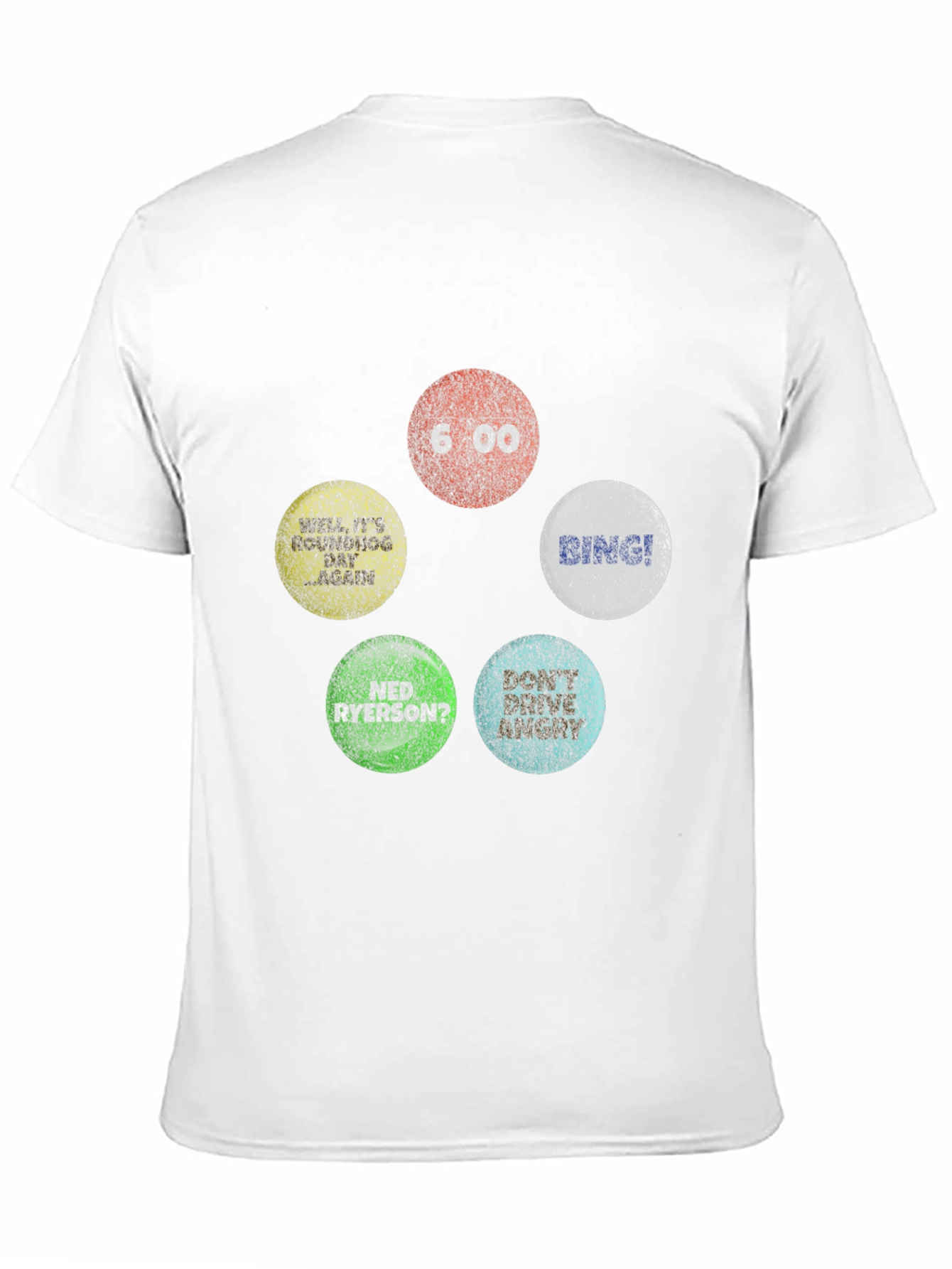 Black Novelty Graphic Tee - Groundhog Day, Bingo, 6:00 view 11