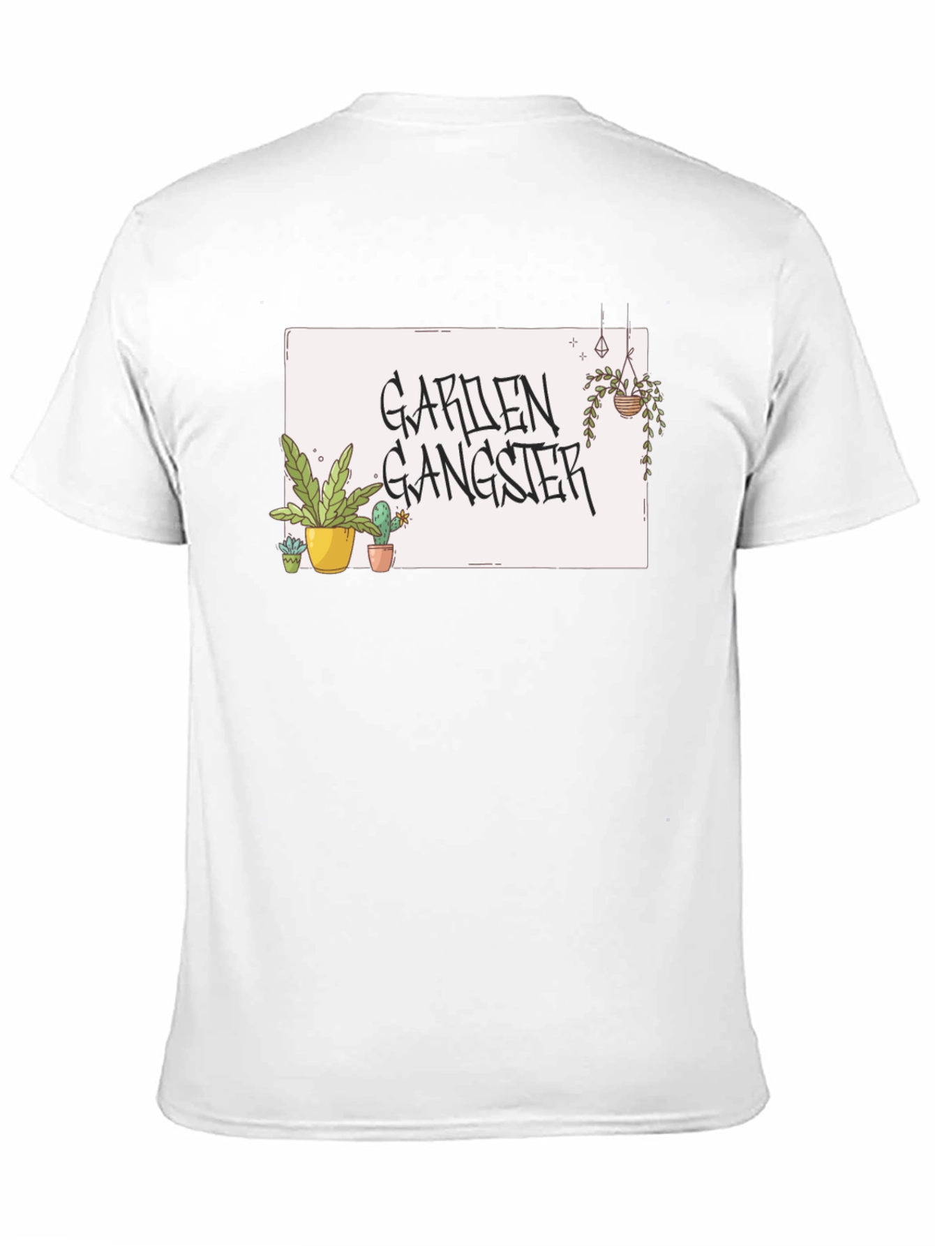 Black Garden Gangster Black T-Shirt view 11