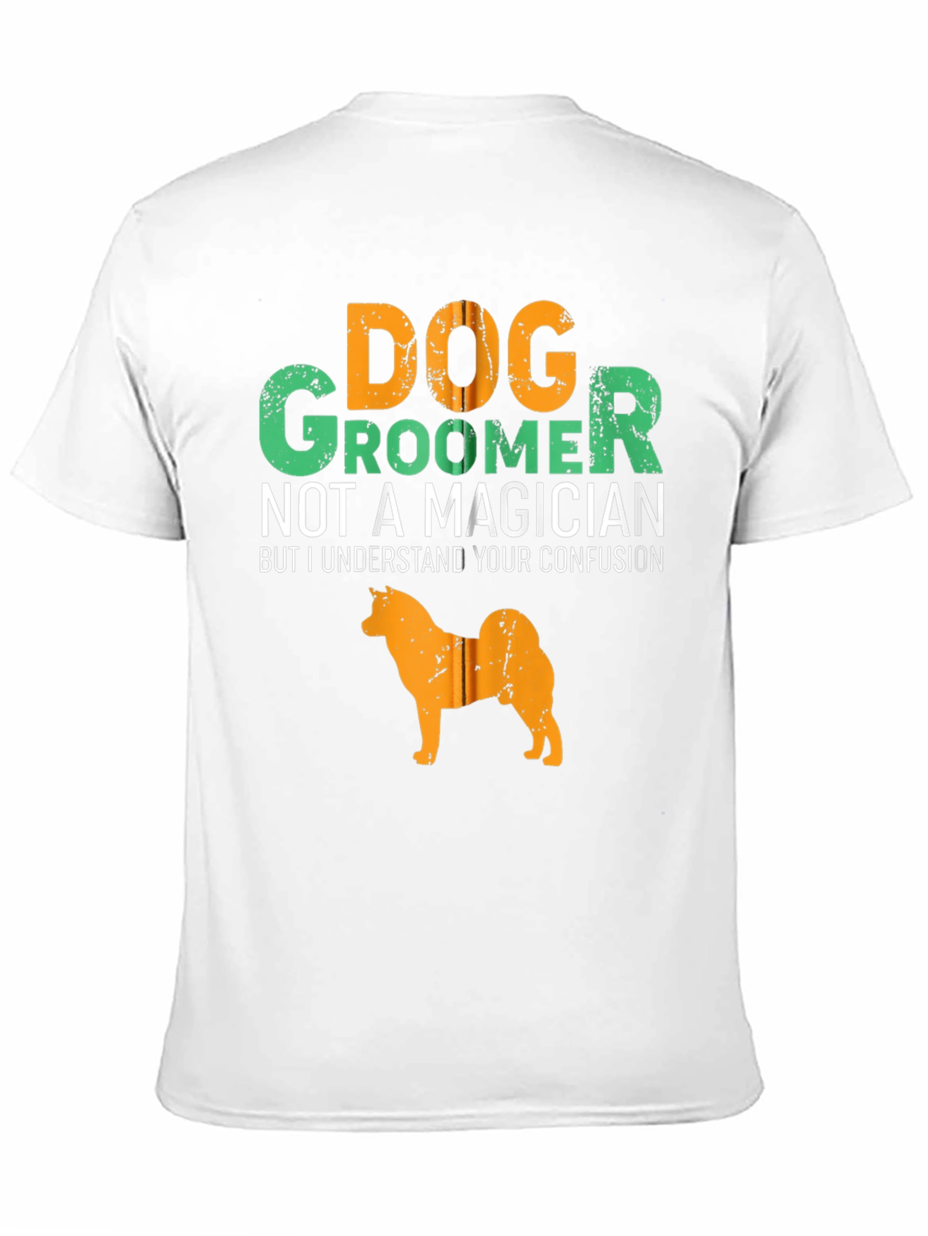 Black Dog Groomer T-Shirt - Not a Magician Tee view 11