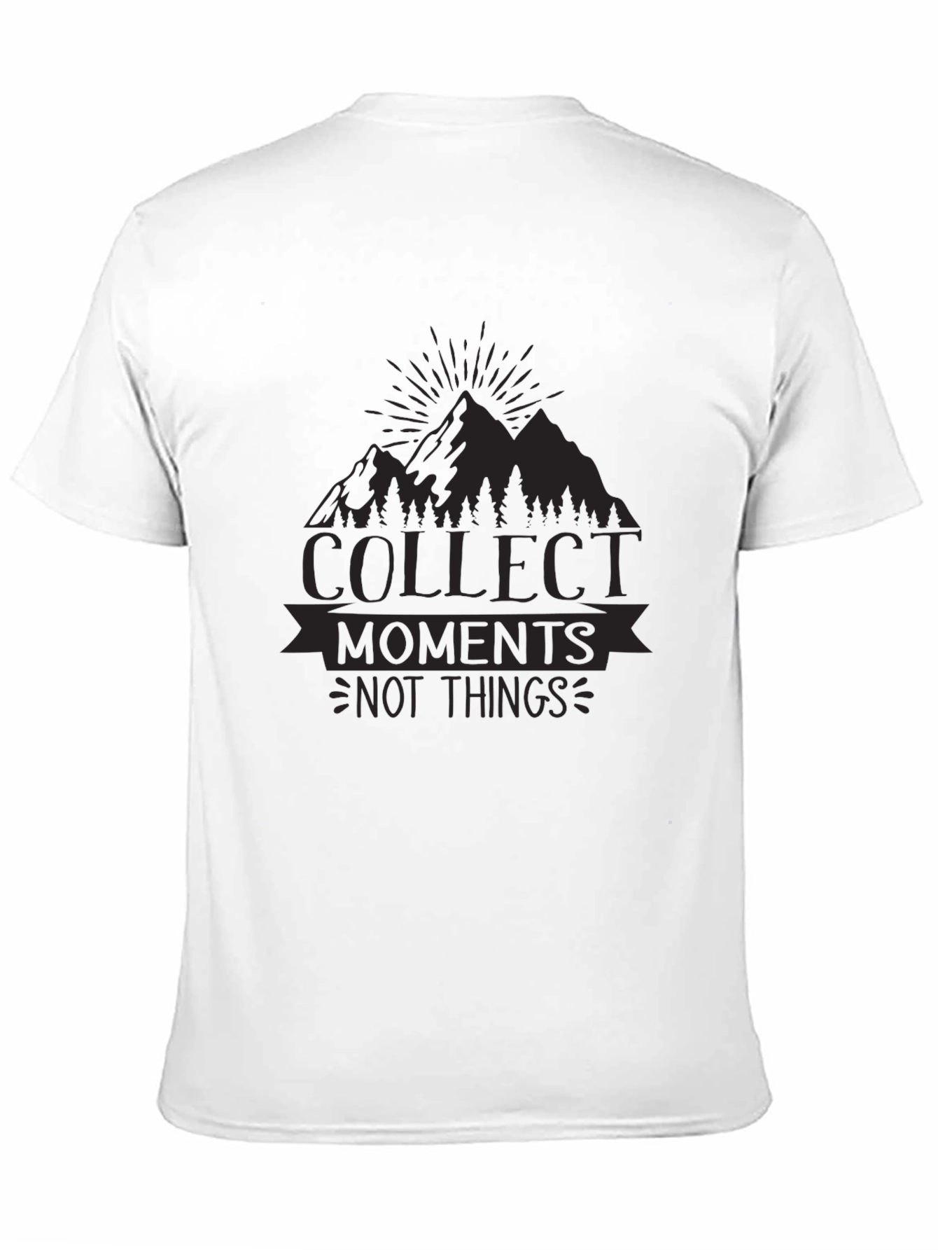 Black Collect Moments Graphic Tee - Black view 11