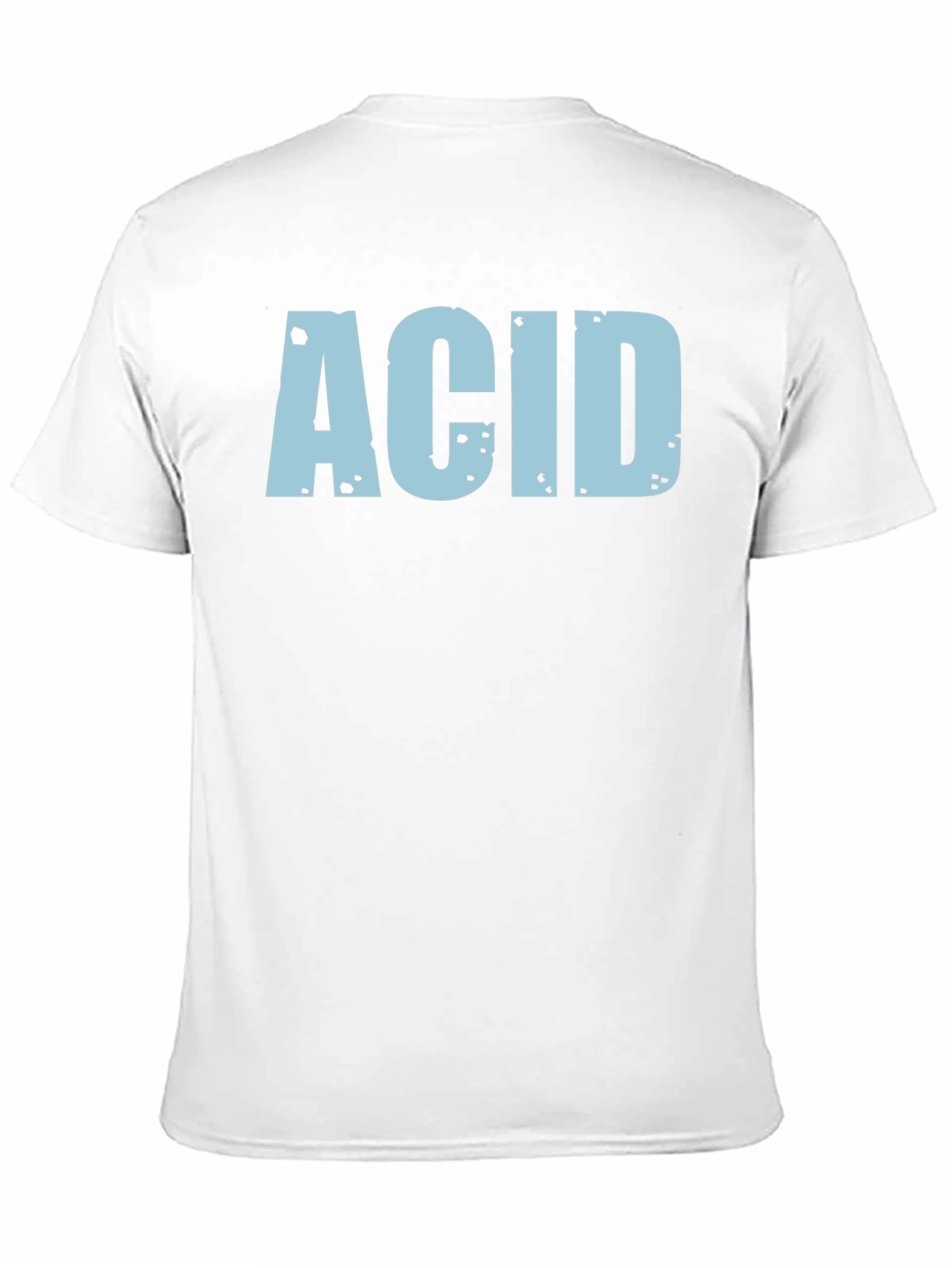 Black ACID Graphic Tee - Distressed Print view 11
