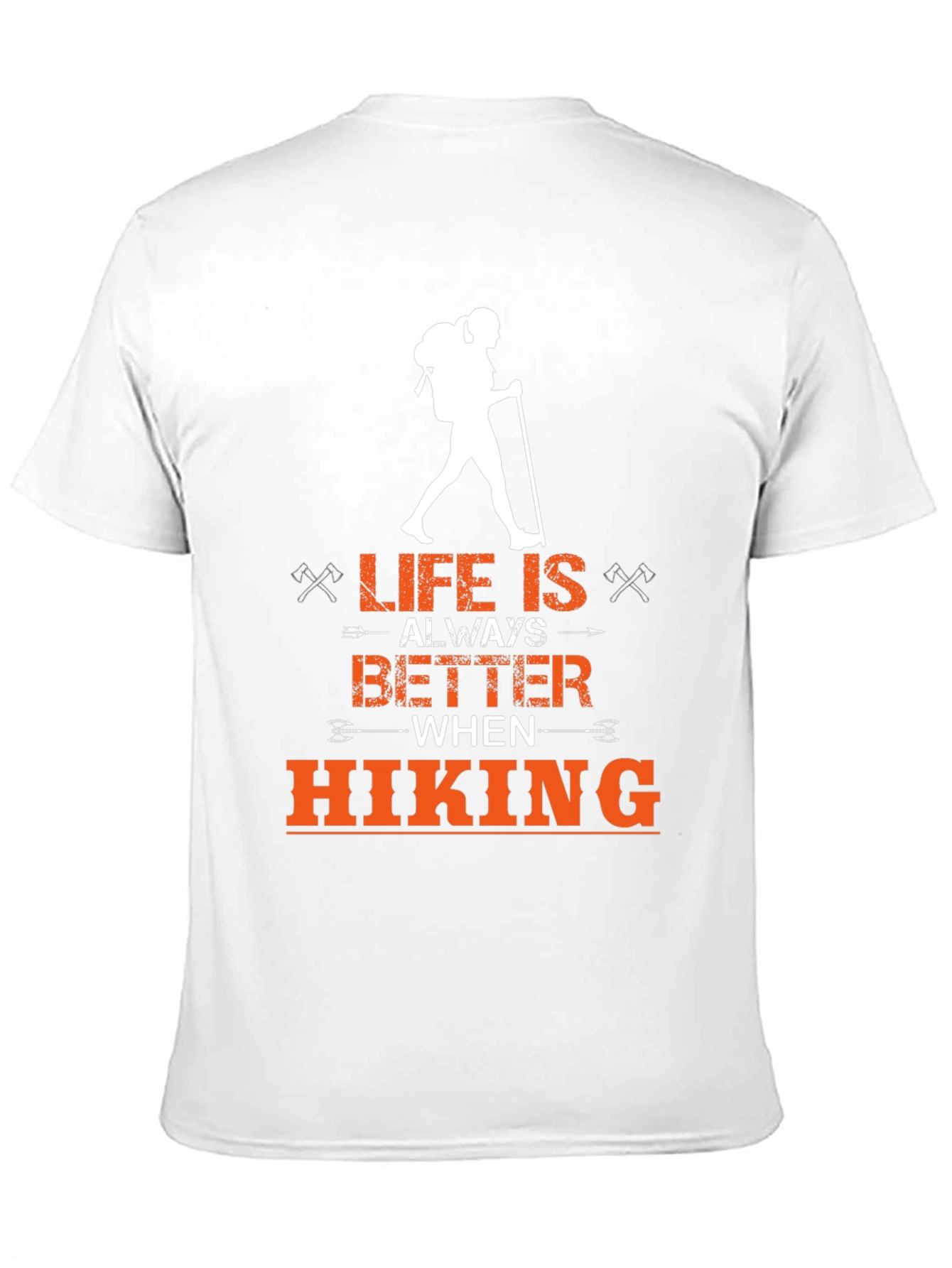 Black Life is Better Hiking Graphic Tee view 11