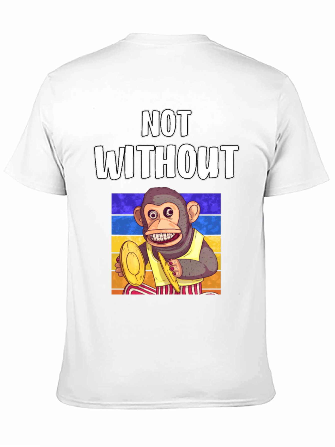 Black Monkey Cymbal T-Shirt - Not Without! view 11