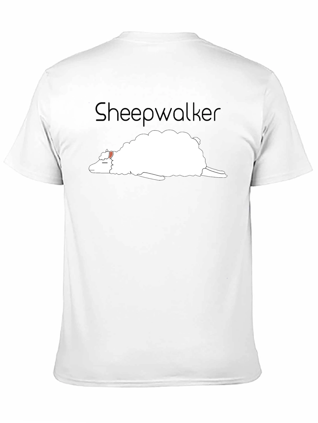 Black Sheepwalker Black T-Shirt - Funny Graphic Tee view 11