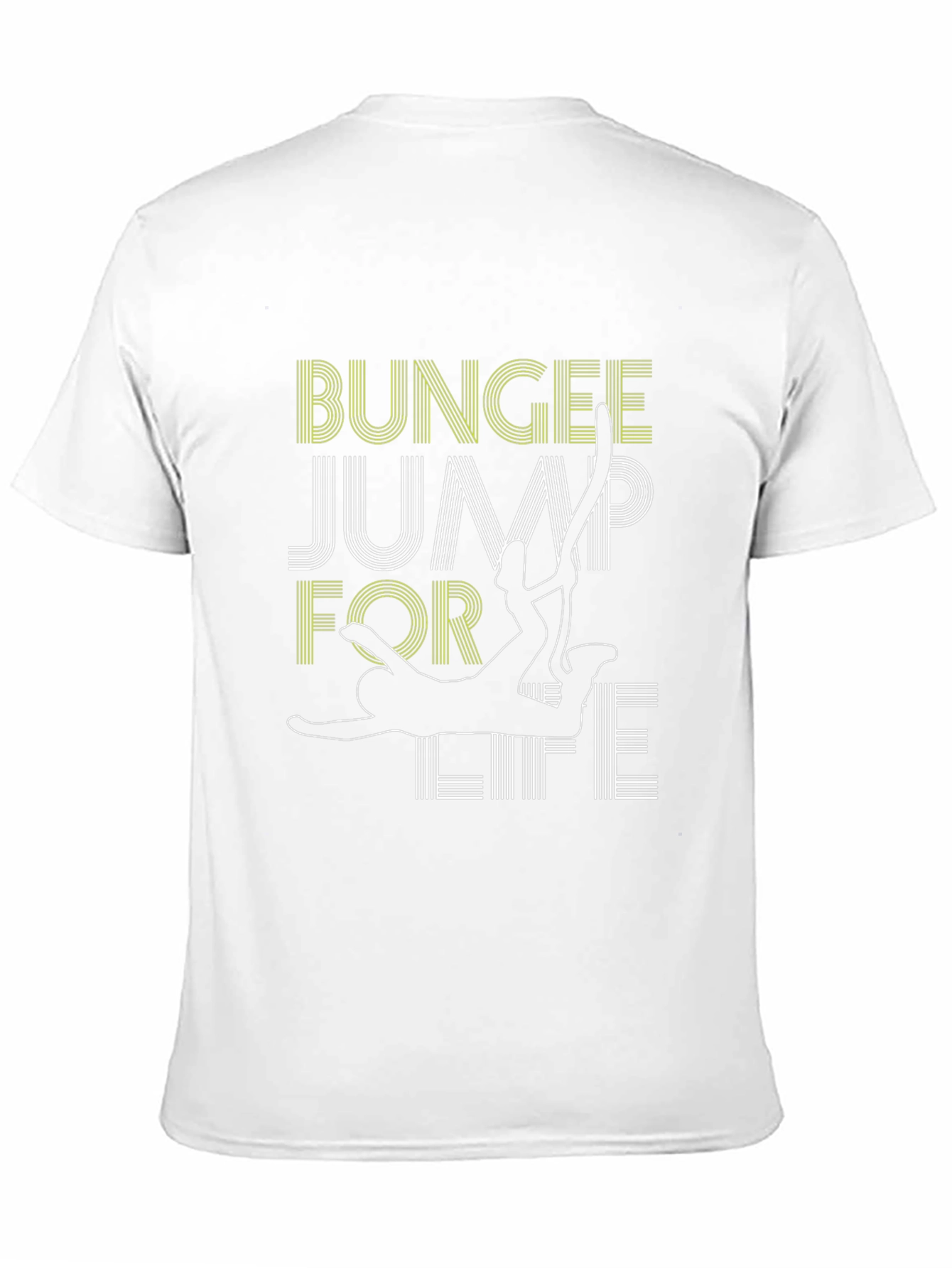 Bungee Jump For Life Graphic T-Shirt - 11