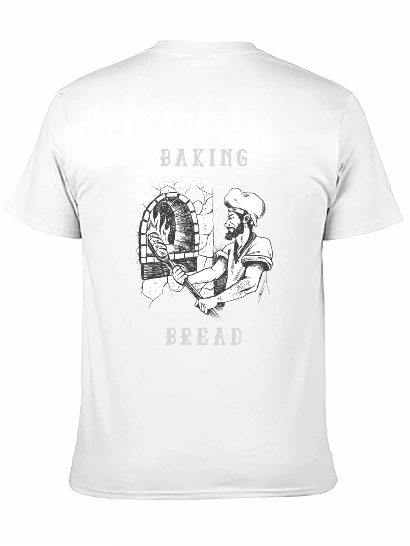 Baking Bread Graphic T-Shirt - Baker's Tee - 11