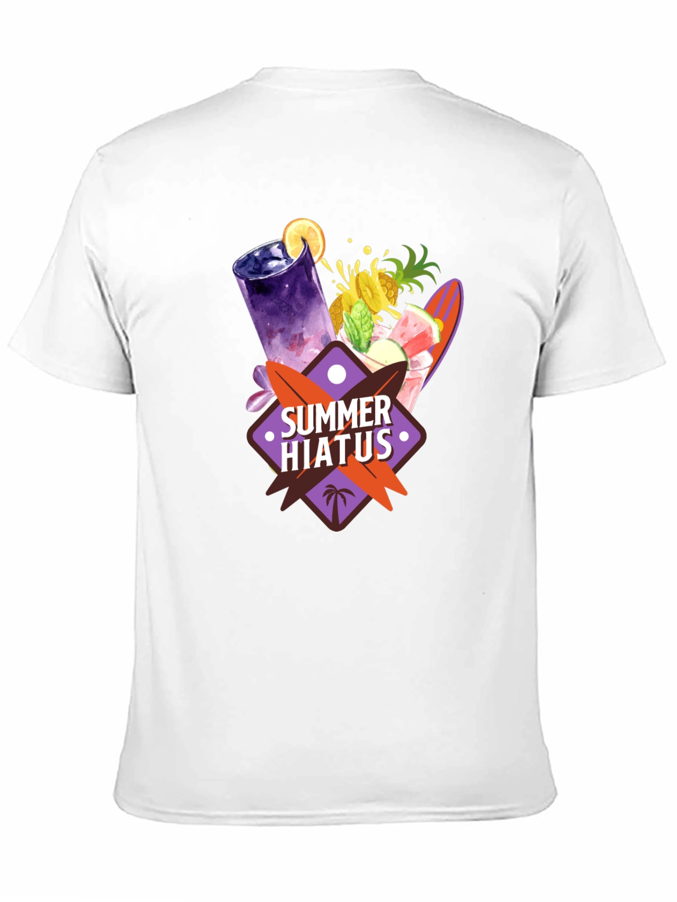 Black Summer Hiatus Graphic T-Shirt view 11