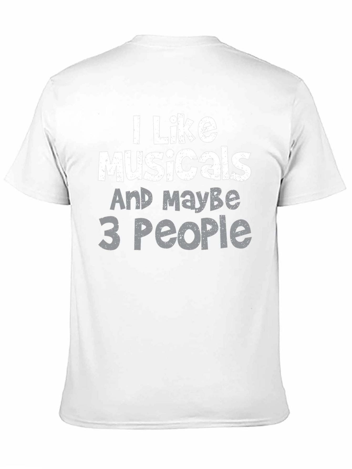 Black I Like Musicals T-Shirt Funny Introvert Tee view 11