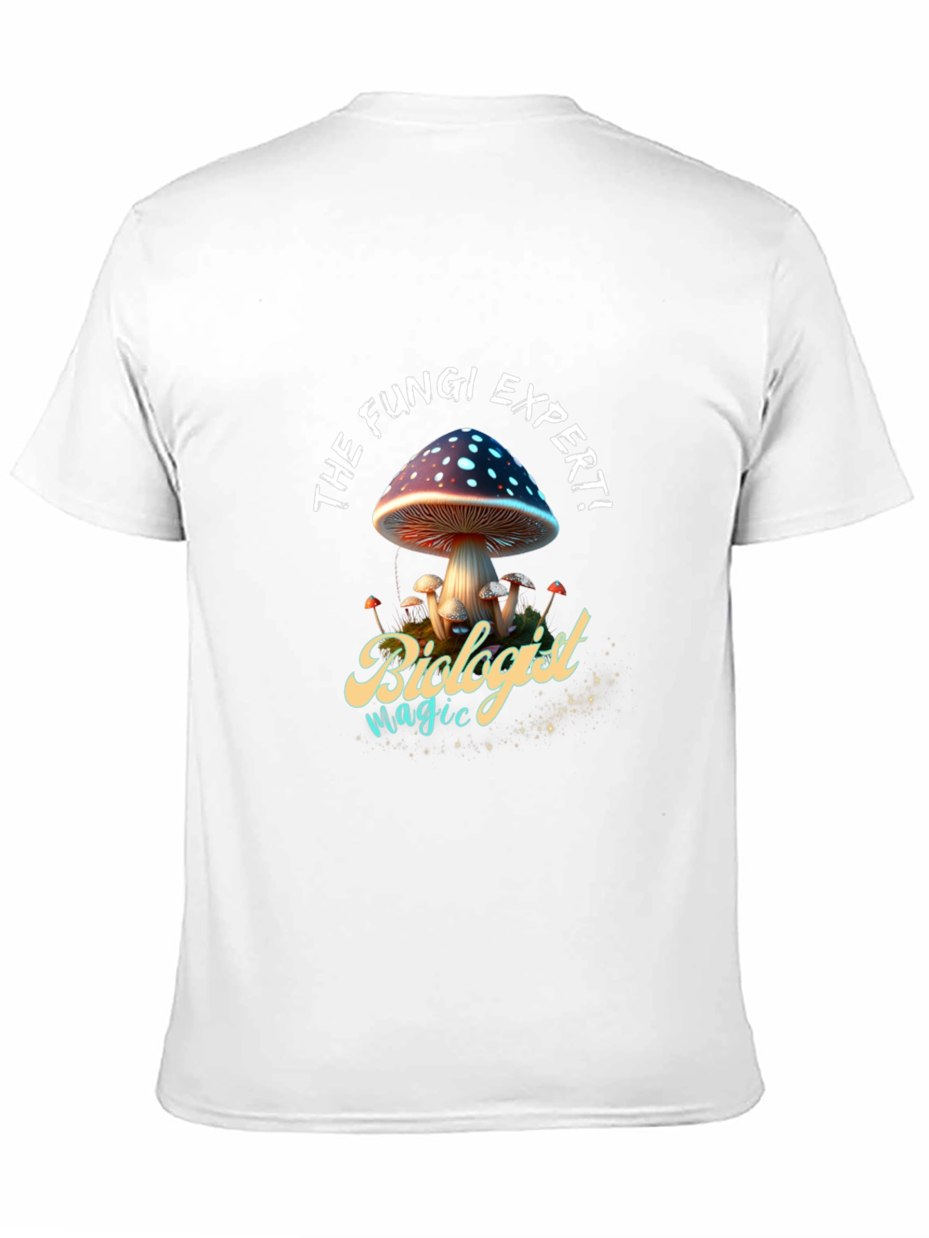 Black The Fungi Expert Biologist T-Shirt view 11