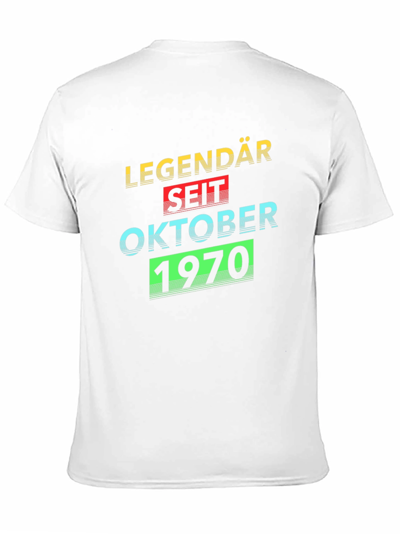 Black Legendary Since October 1970 Graphic T-Shirt view 11