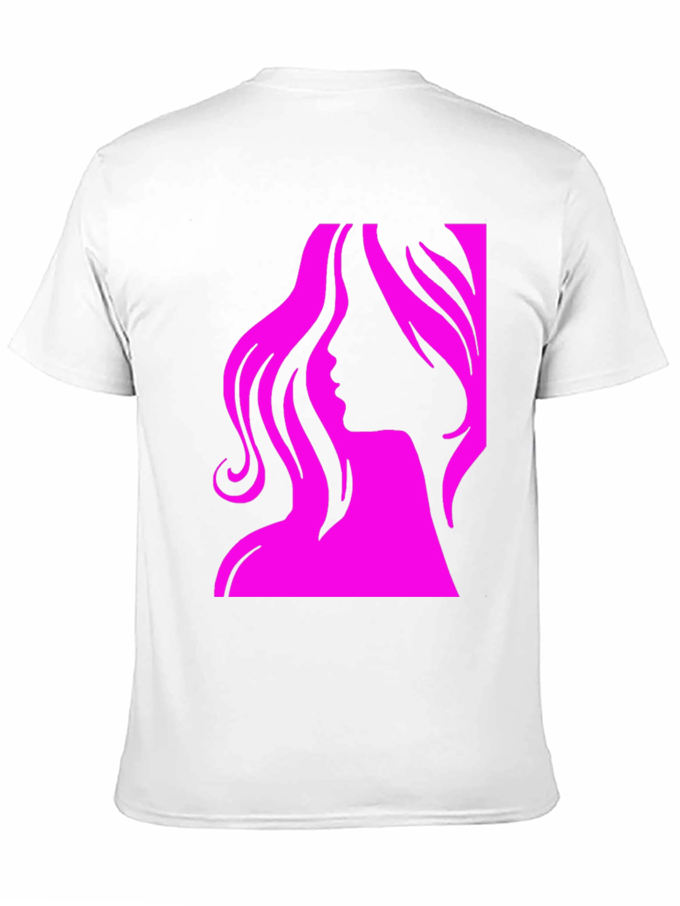 Woman Silhouette Graphic Tee - Stylish Black T-Shirt - 11