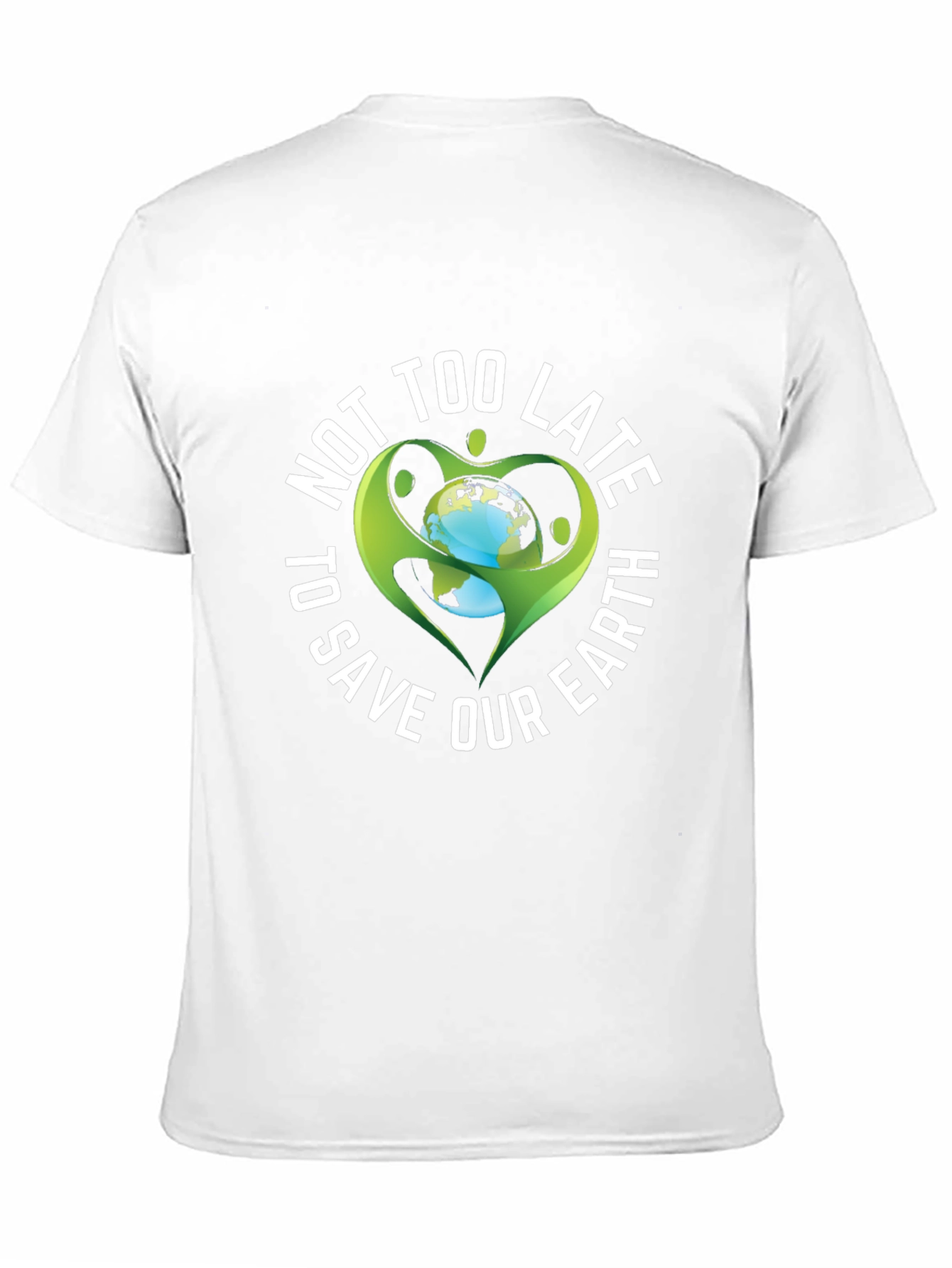 Black Save Our Earth Graphic Tee - Black view 11