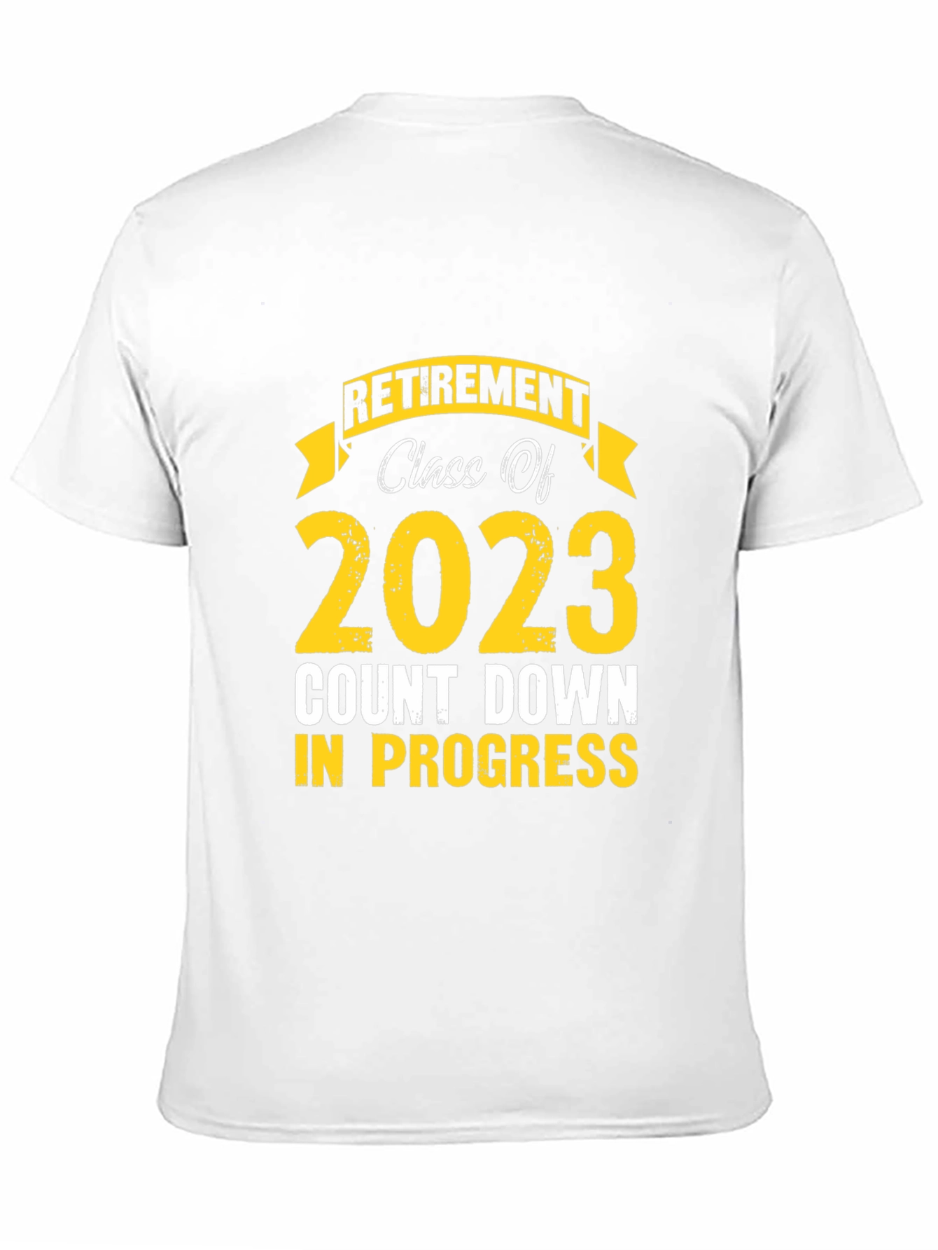 Black Retirement Class of 2023 Countdown T-Shirt view 11