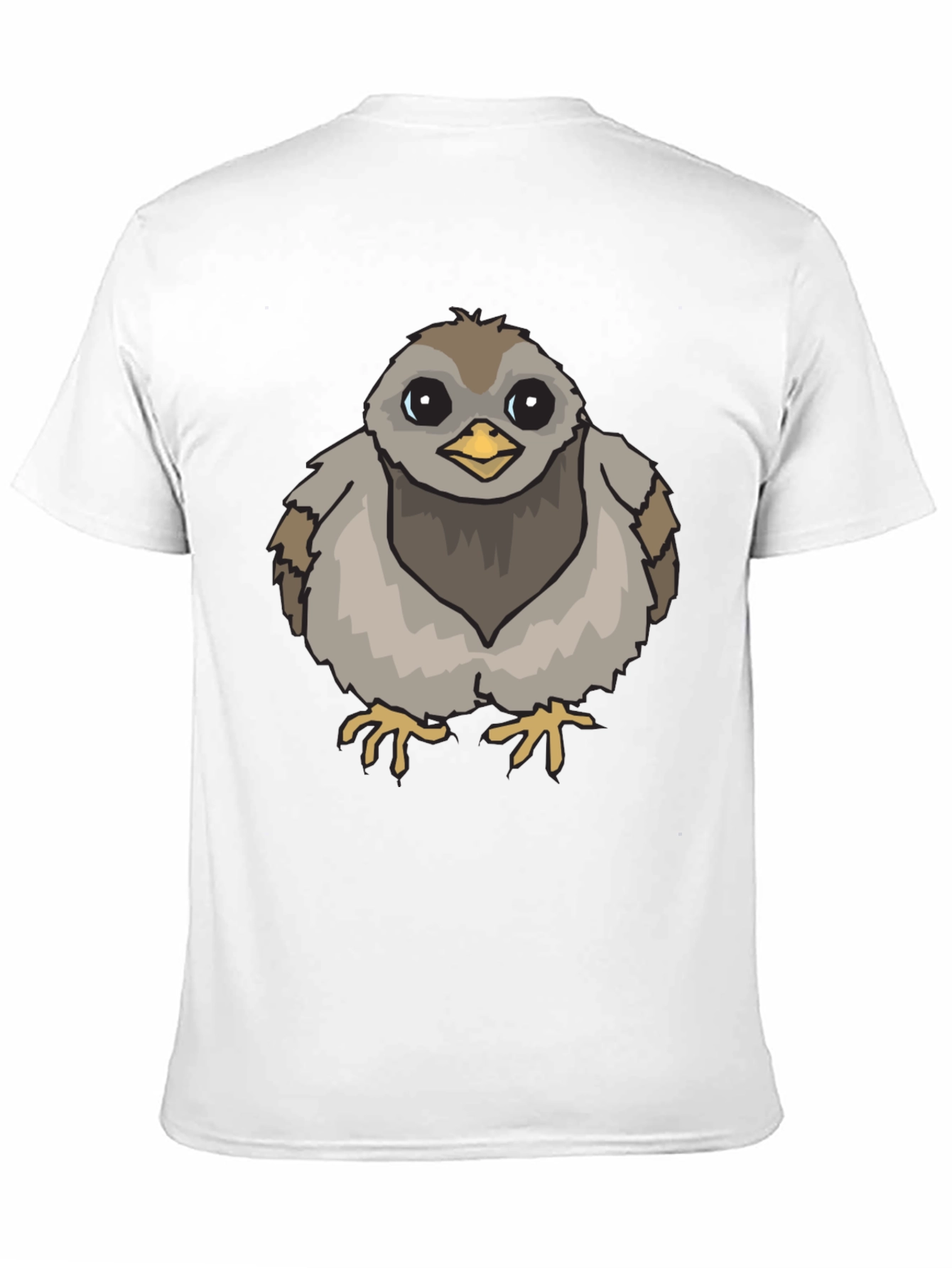 Black Cute Chick Graphic Tee - Soft Cotton T-Shirt view 11
