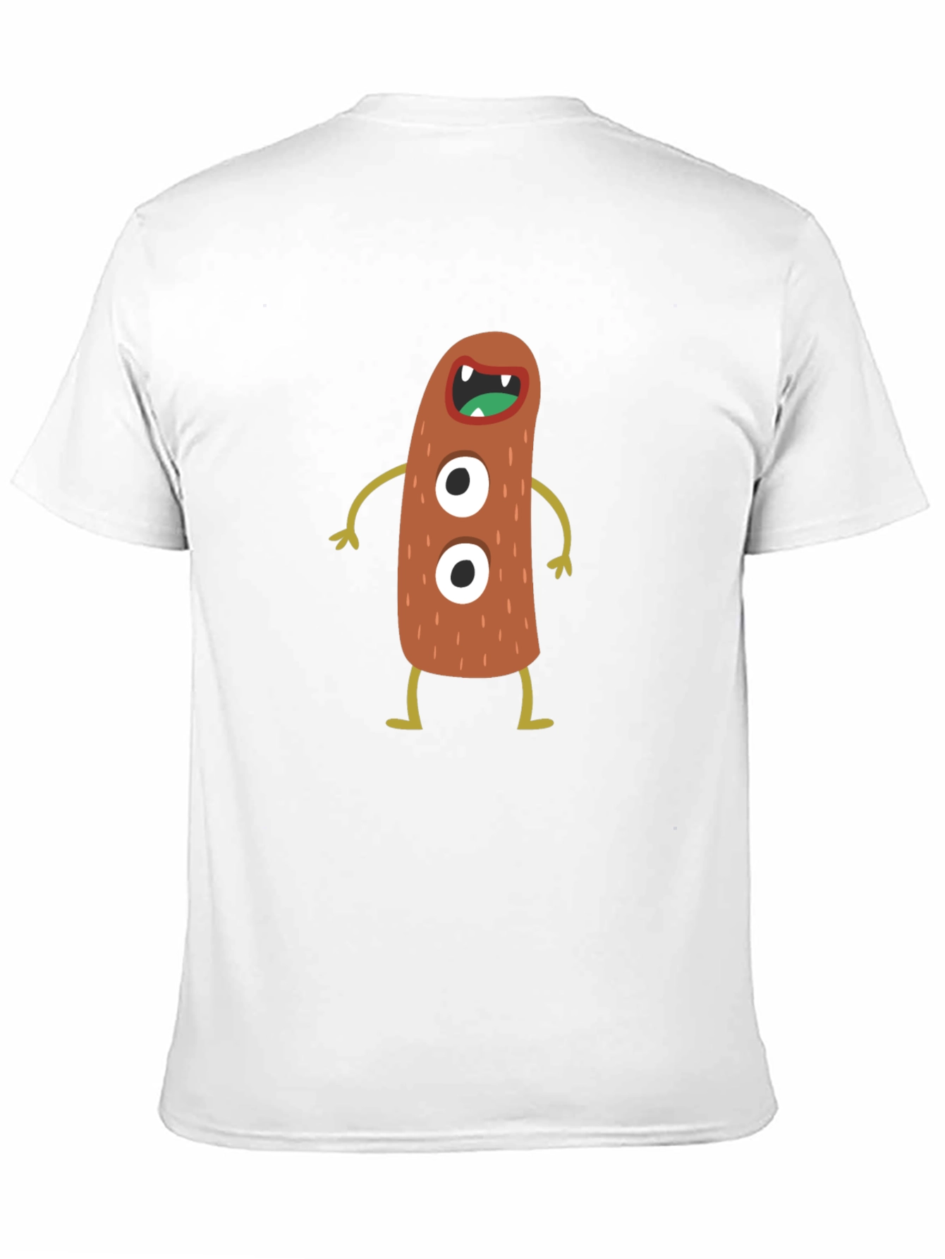 Black Monster Graphic Black T-Shirt view 11