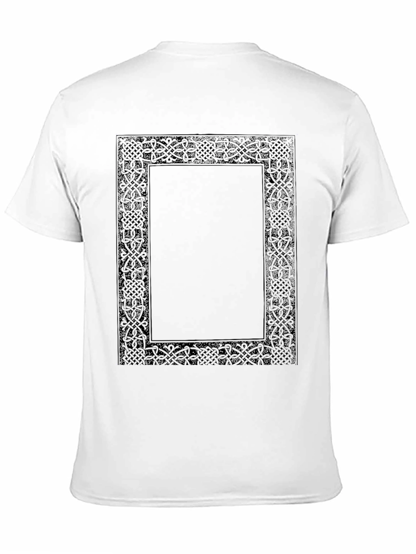 Black Celtic Knot Framed Graphic T-Shirt view 11