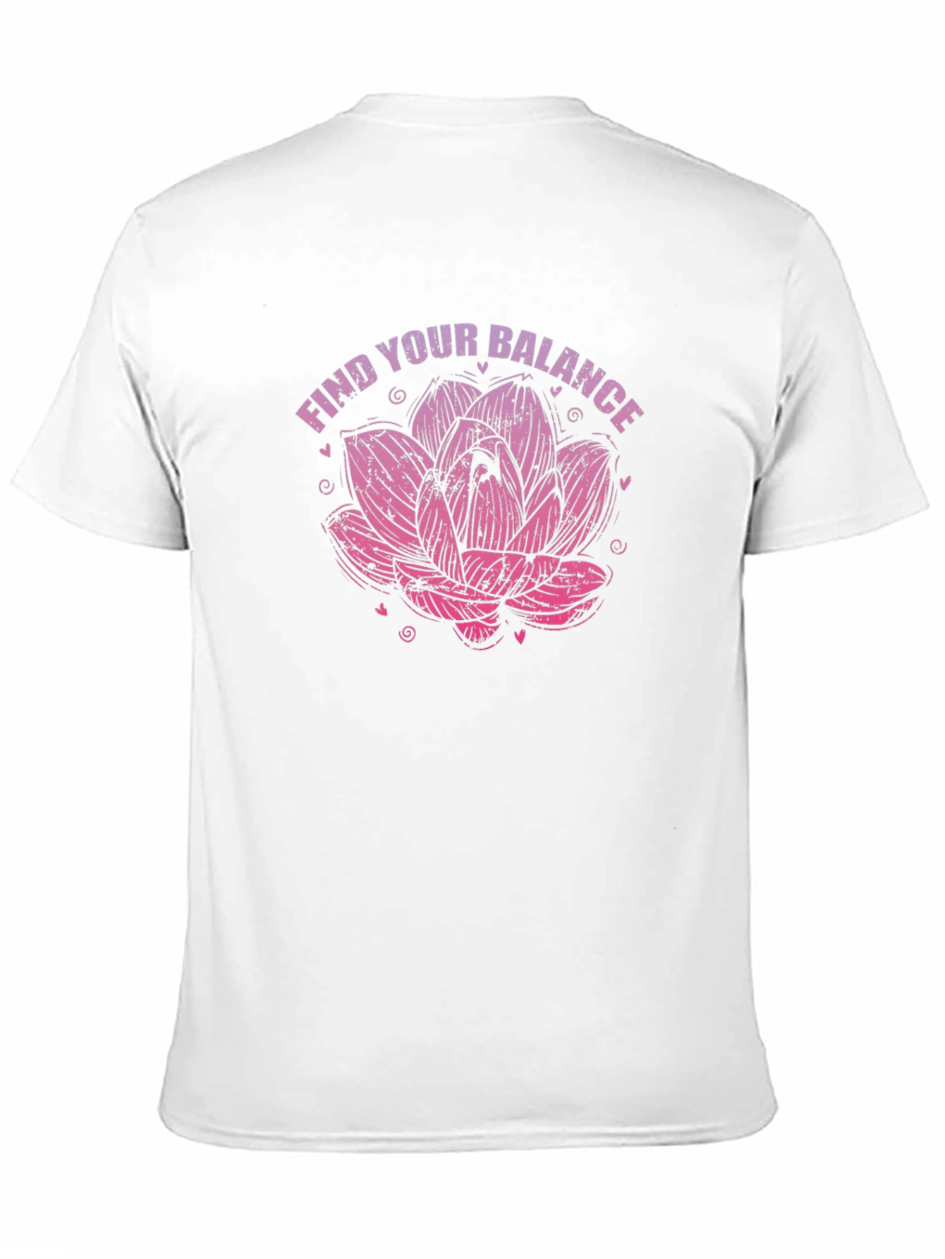 Black Find Your Balance Lotus T-Shirt view 11