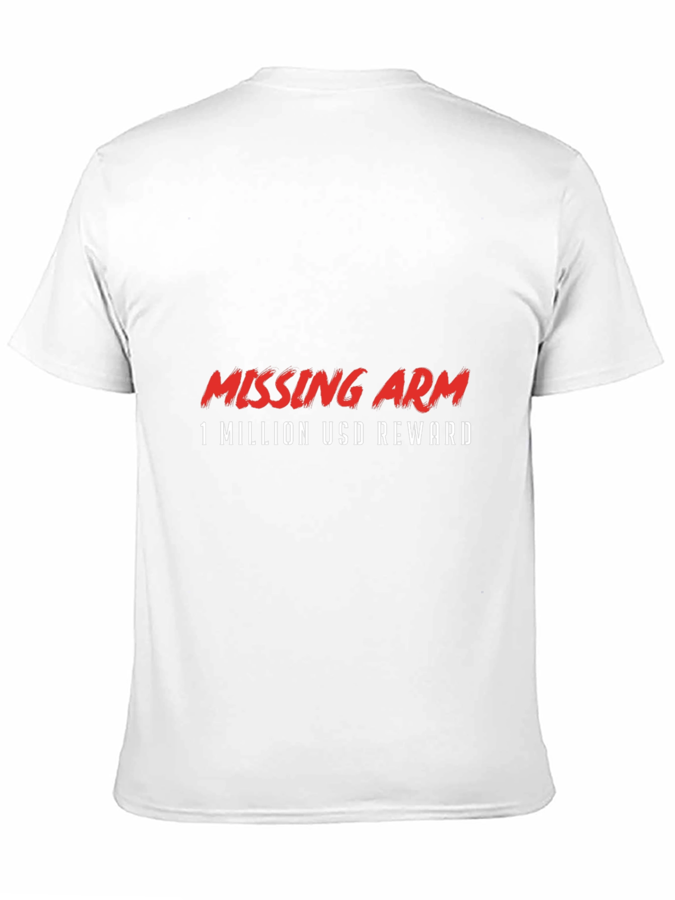 Black Missing Arm Reward Black Graphic Tee view 11