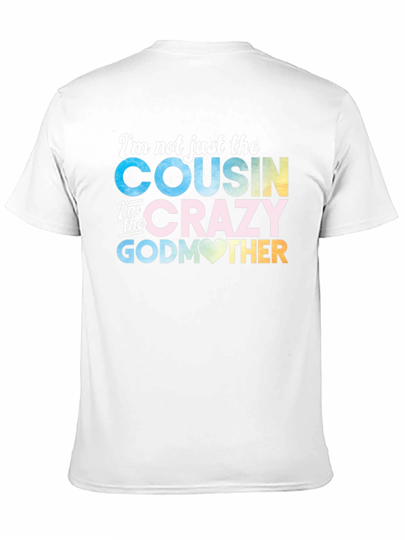 Black Crazy Godmother Cousin T-Shirt view 11