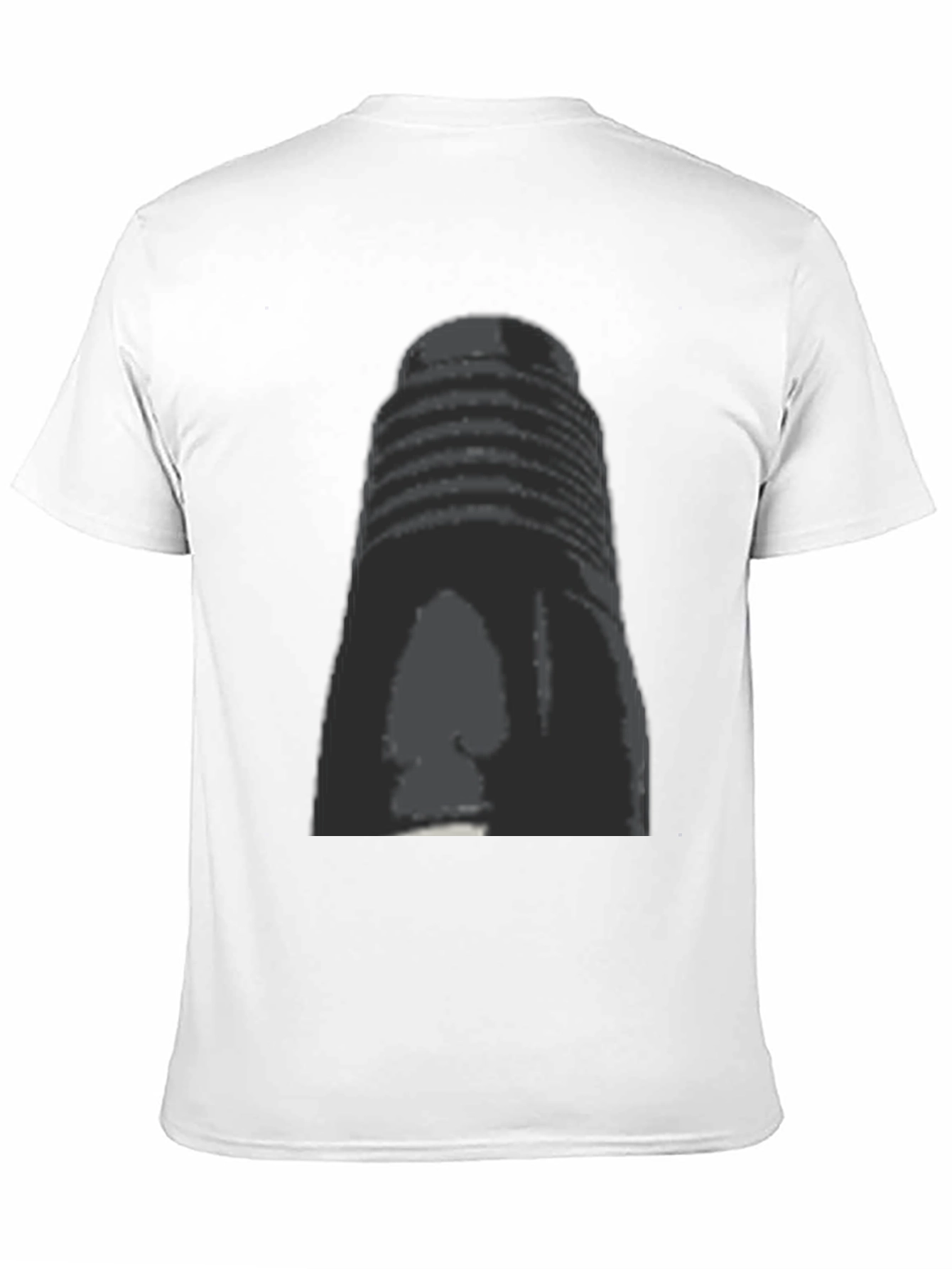 Black Graphic Print Black T-Shirt view 11