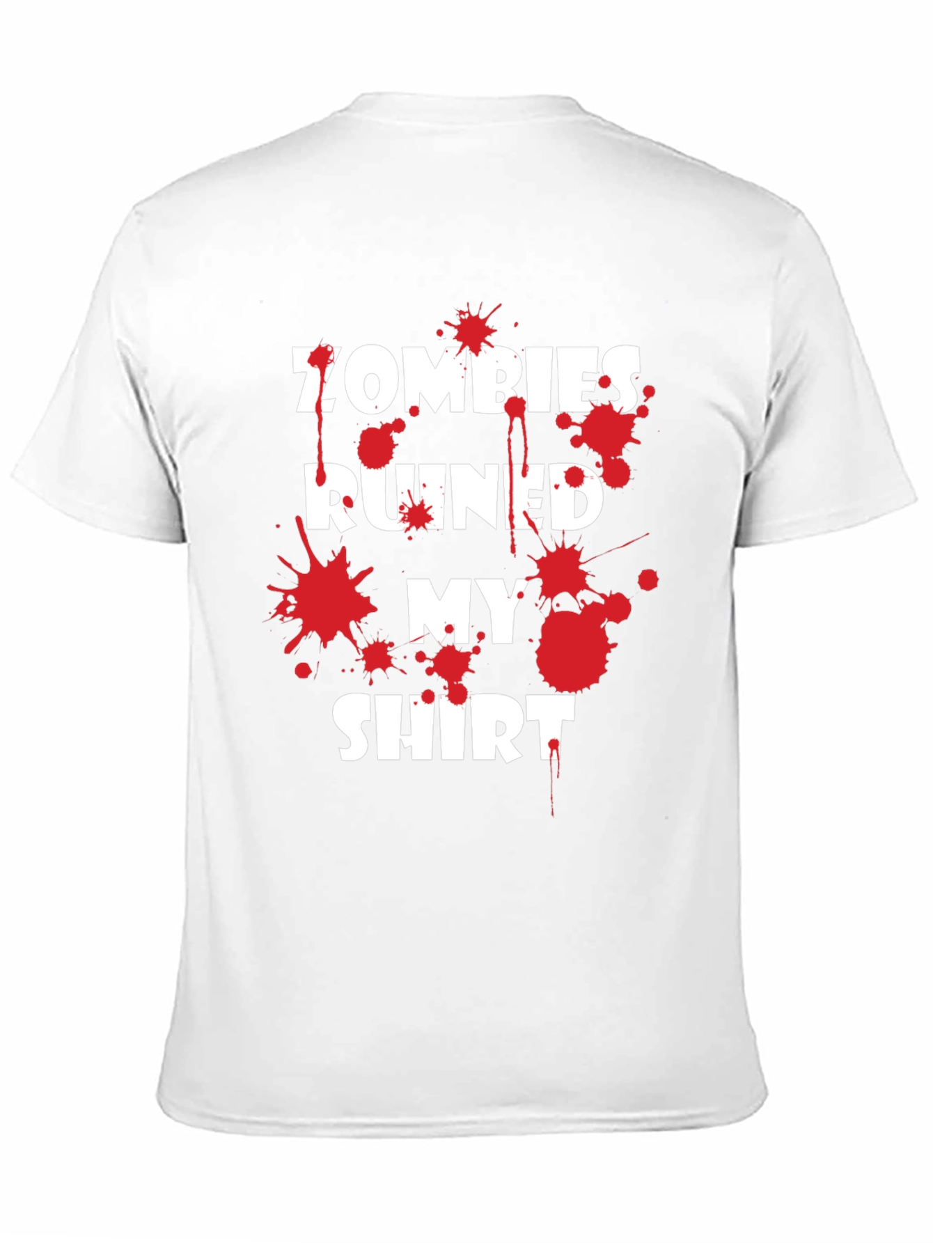 Black Zombies Ruined My Shirt Graphic Tee view 11