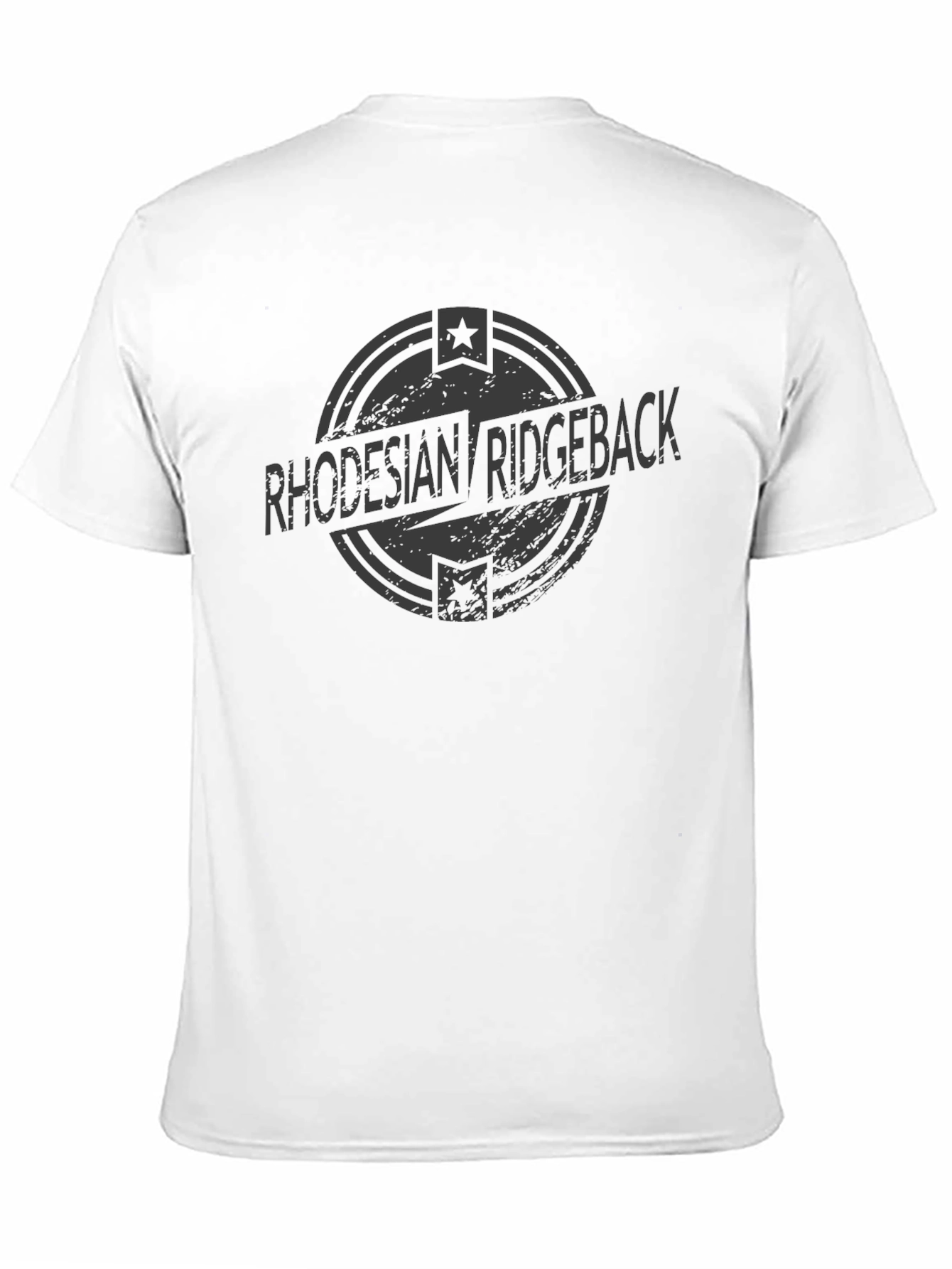 Rhodesian Ridgeback Graphic Tee - Classic Black T-Shirt - 11