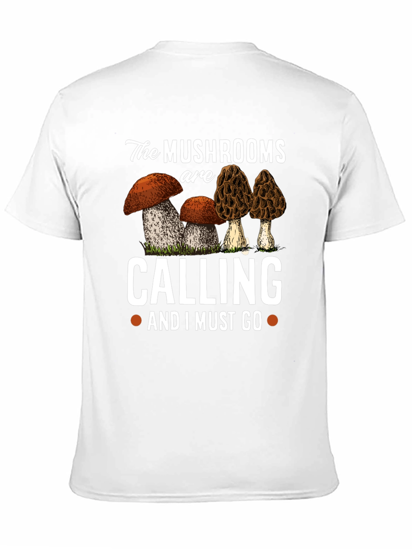 Black Mushroom Lover's Black Graphic Tee view 11
