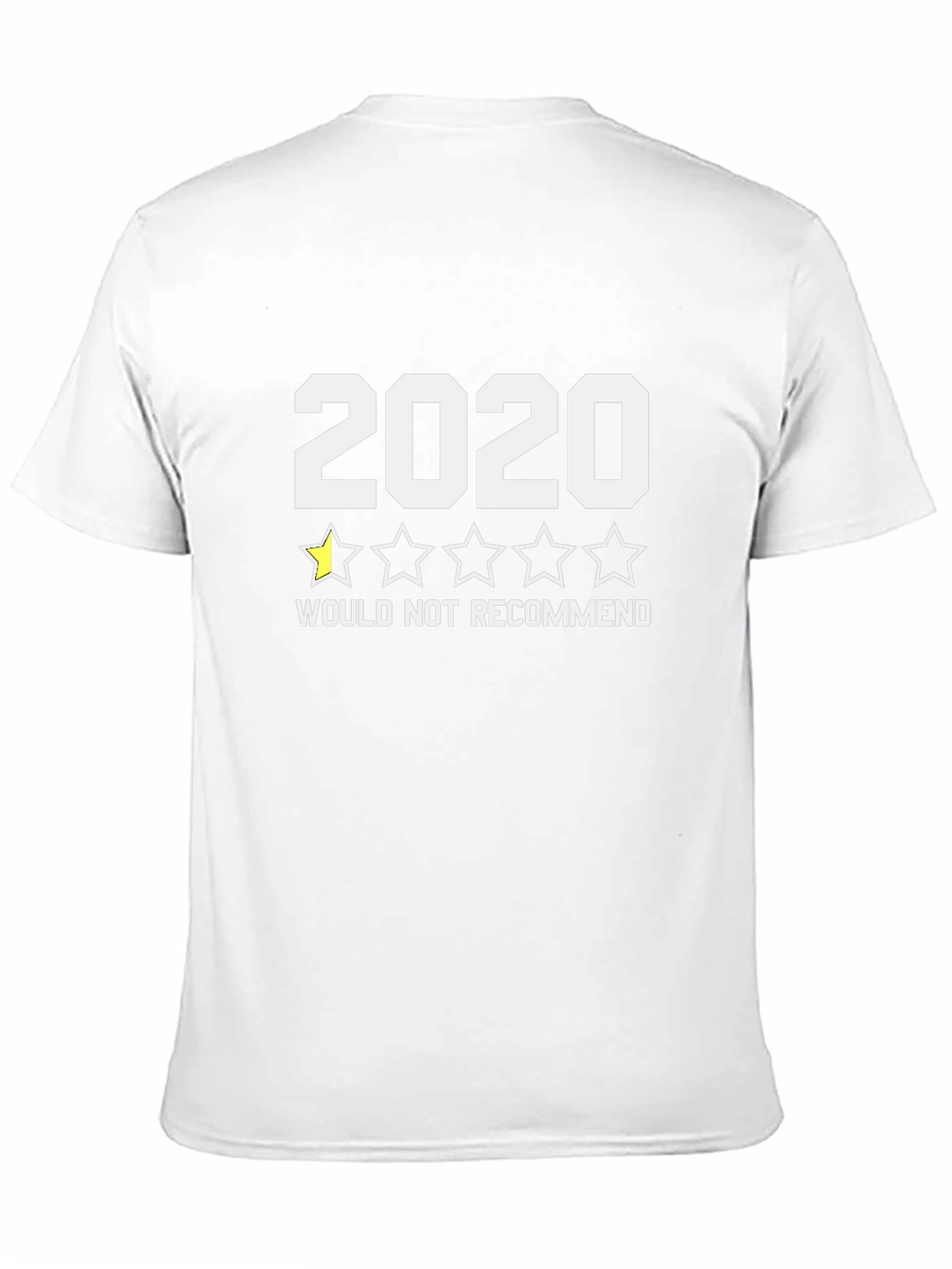 Black 2020 One Star Review T-Shirt - Funny Sarcastic Tee view 11