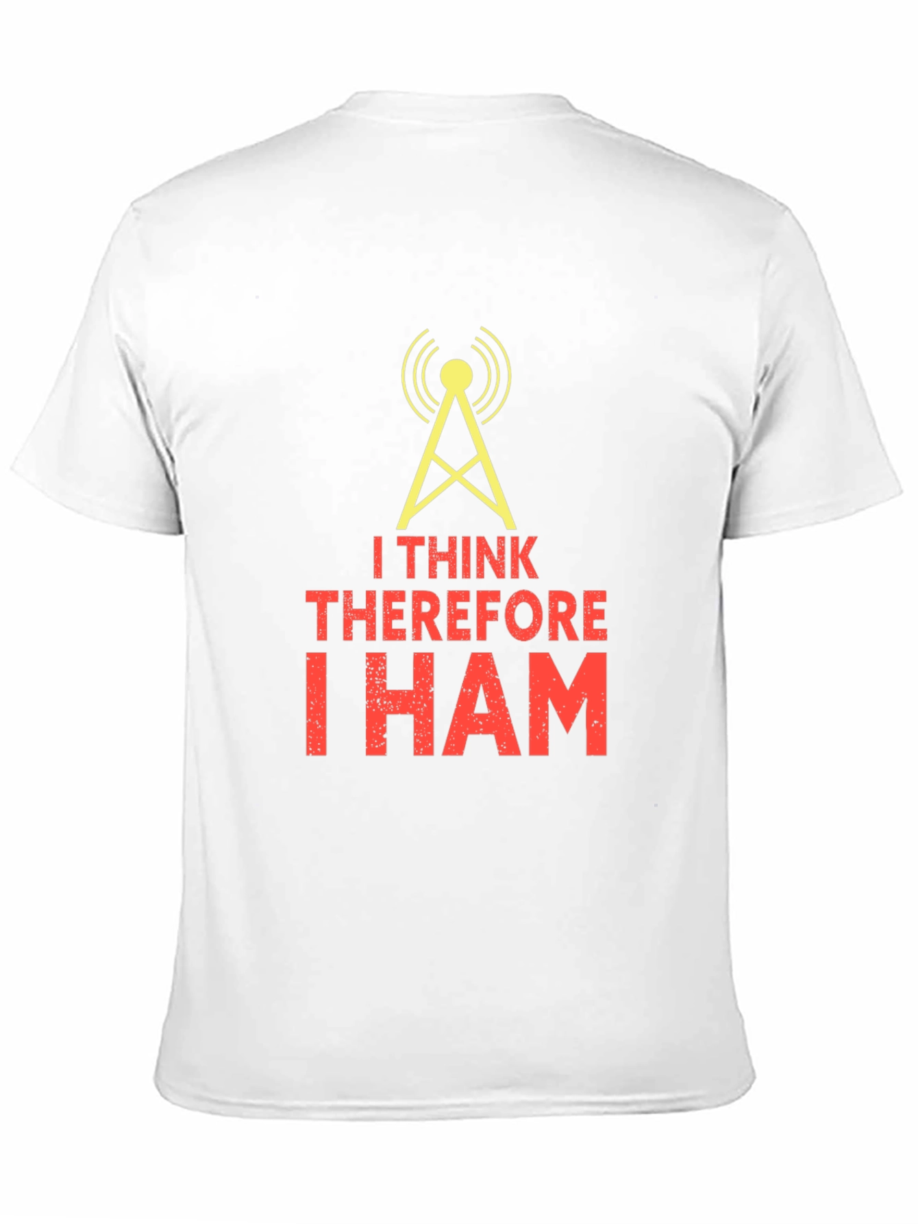 Black I Think Therefore I Ham Black T-Shirt view 11