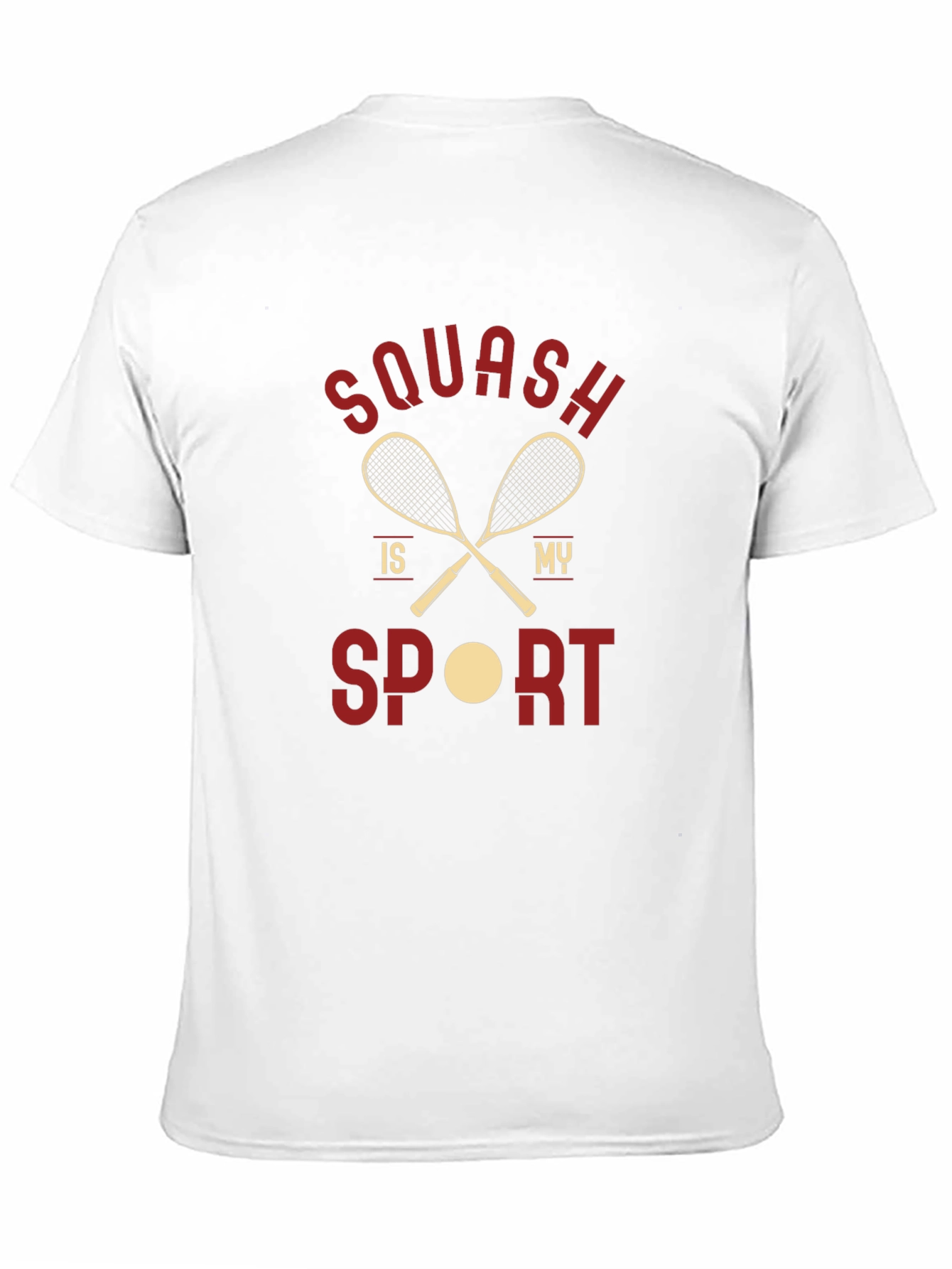 Black Squash is My Sport T-Shirt view 11