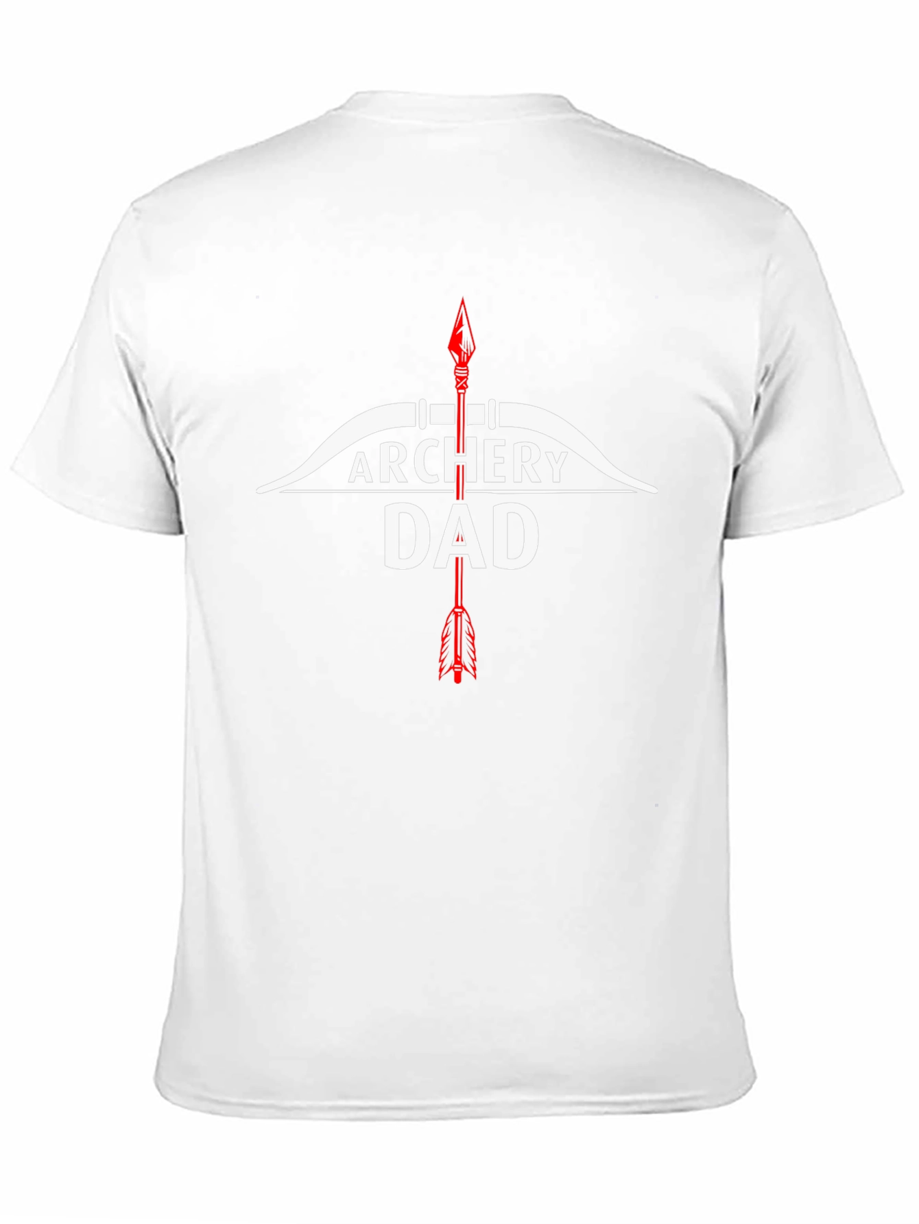 Black Archery Dad T-Shirt - Bow & Arrow Graphic Tee view 11