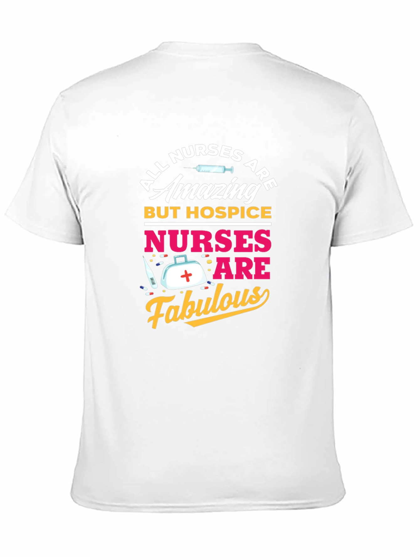 Black Hospice Nurse T-Shirt - All Nurses Are Amazing view 11