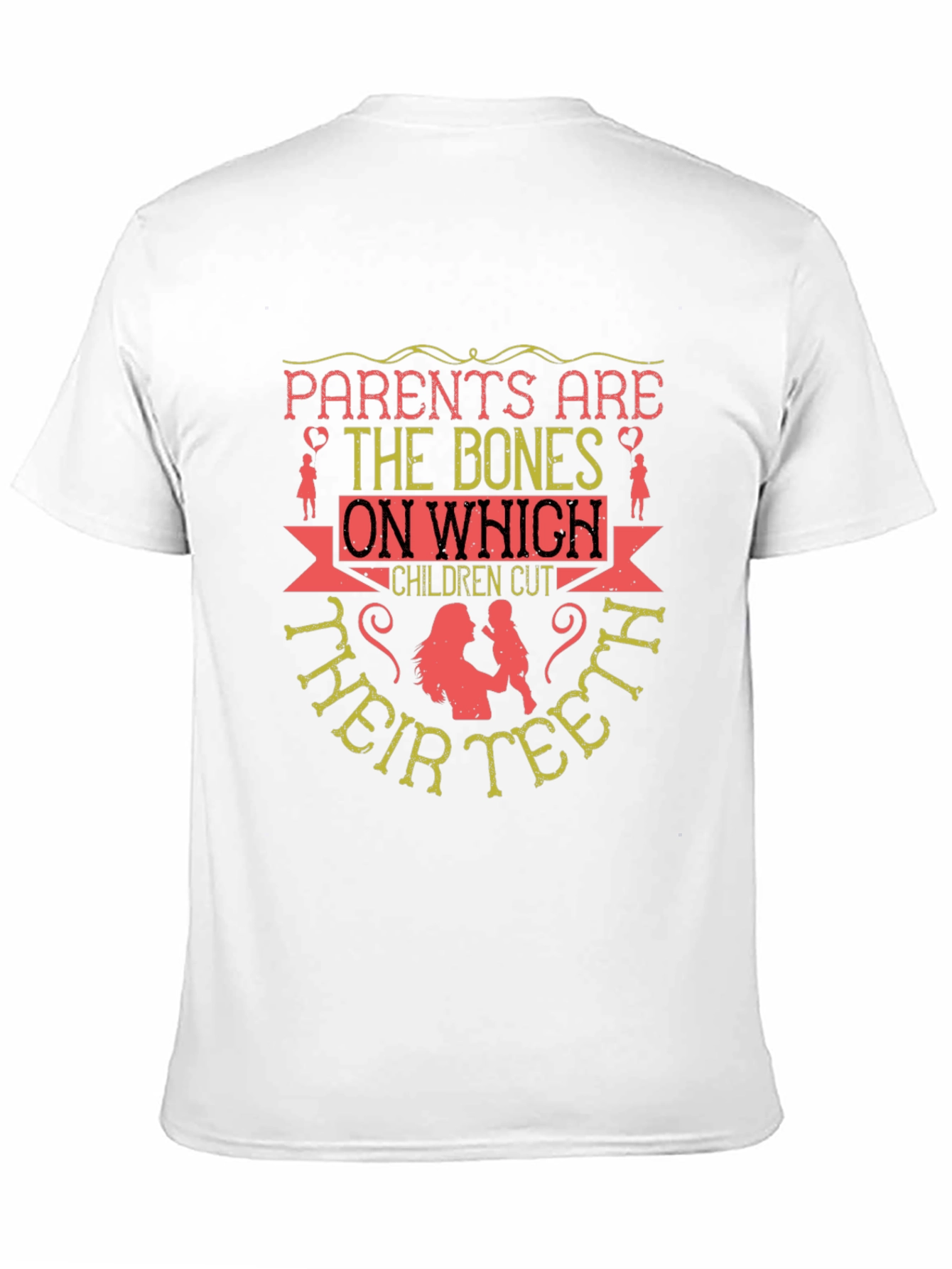 Parents Are The Bones T-Shirt - Black - 11