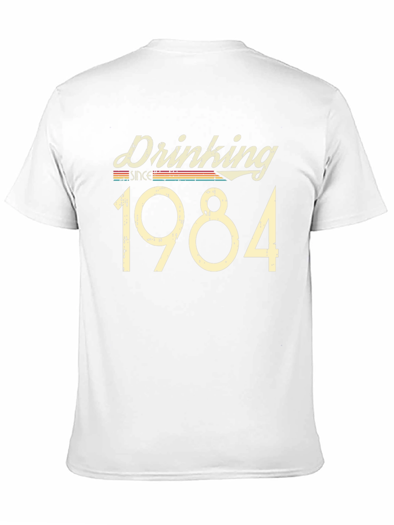 Black Drinking Since 1984 Black Graphic T-Shirt view 11