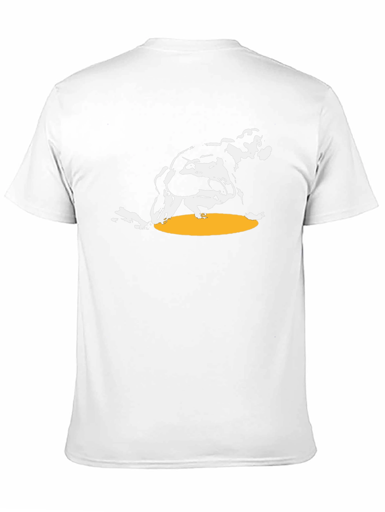 Black Abstract Graphic Tee - Black view 11