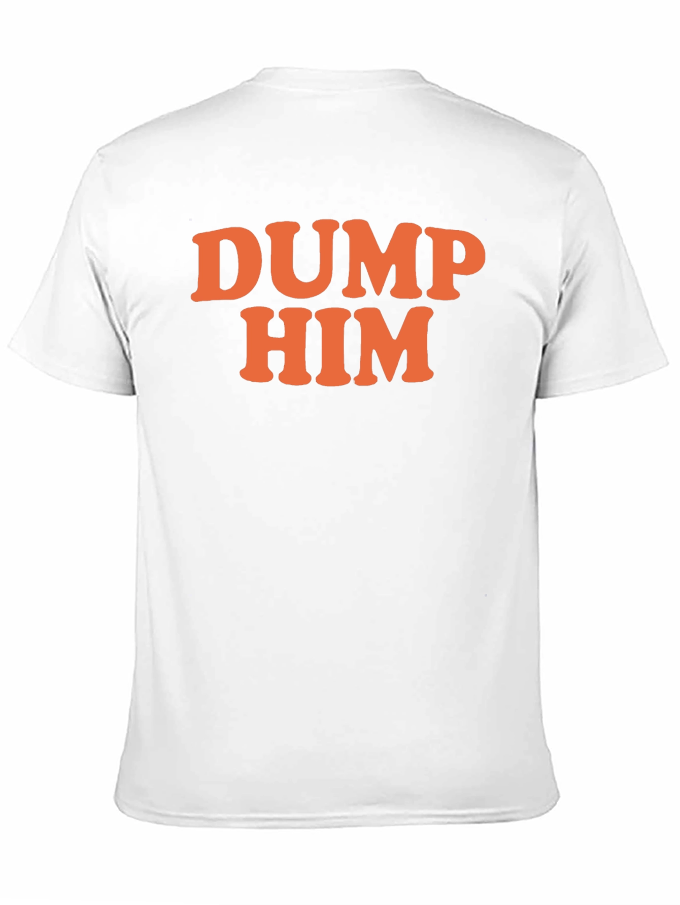 Black DUMP HIM Graphic T-Shirt - Sarcastic Fun view 11