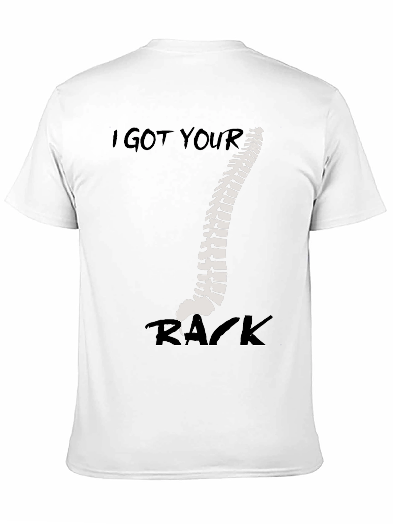Black I Got Your Back T-Shirt view 11