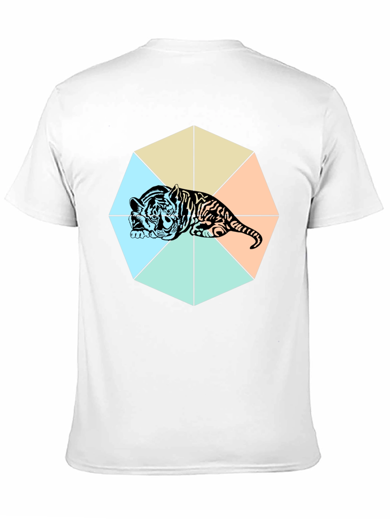 Black Tiger Graphic T-Shirt - Bold Design view 11