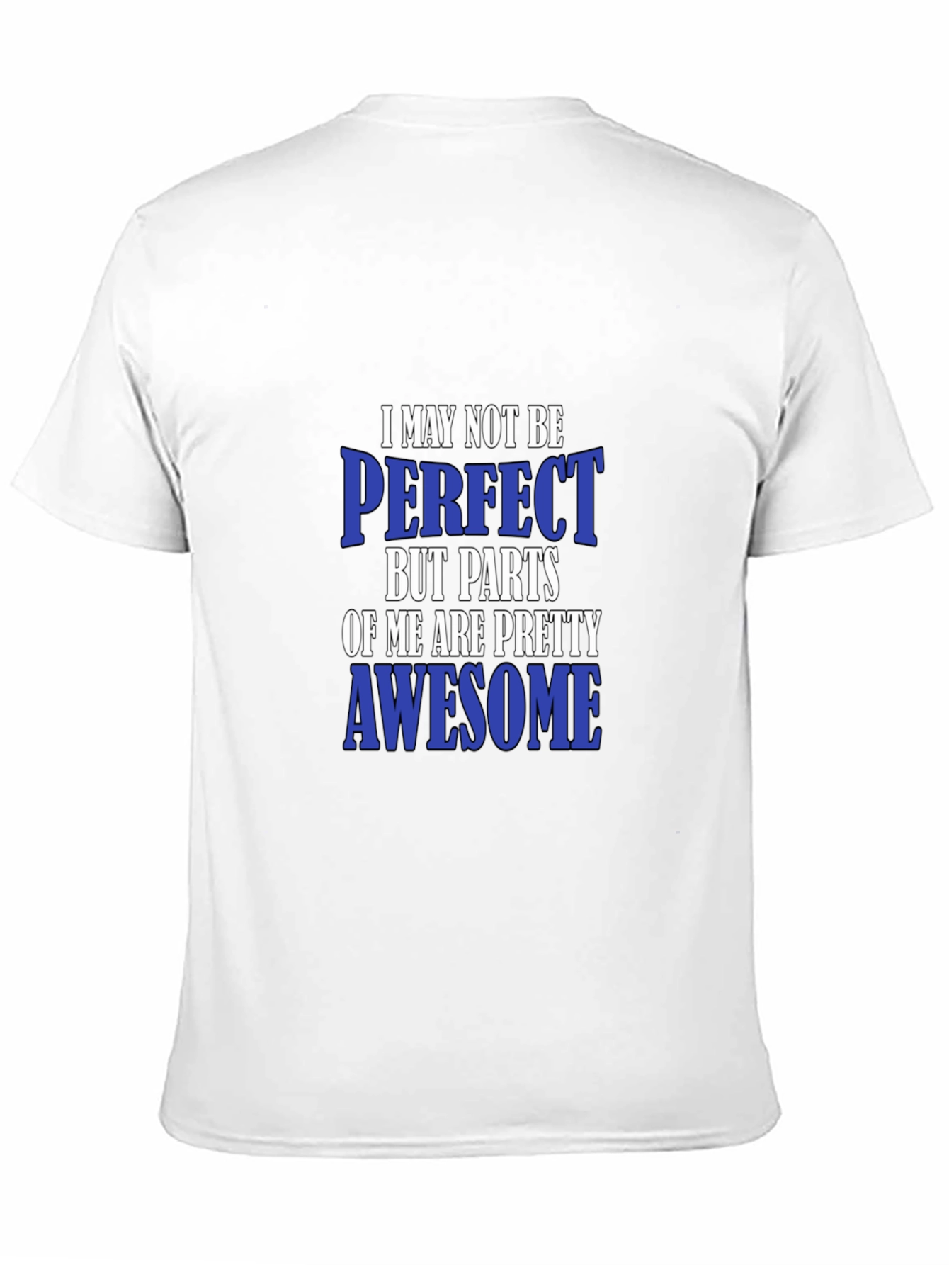 Black Awesome Parts T-Shirt Funny Sarcastic Novelty Tee view 11